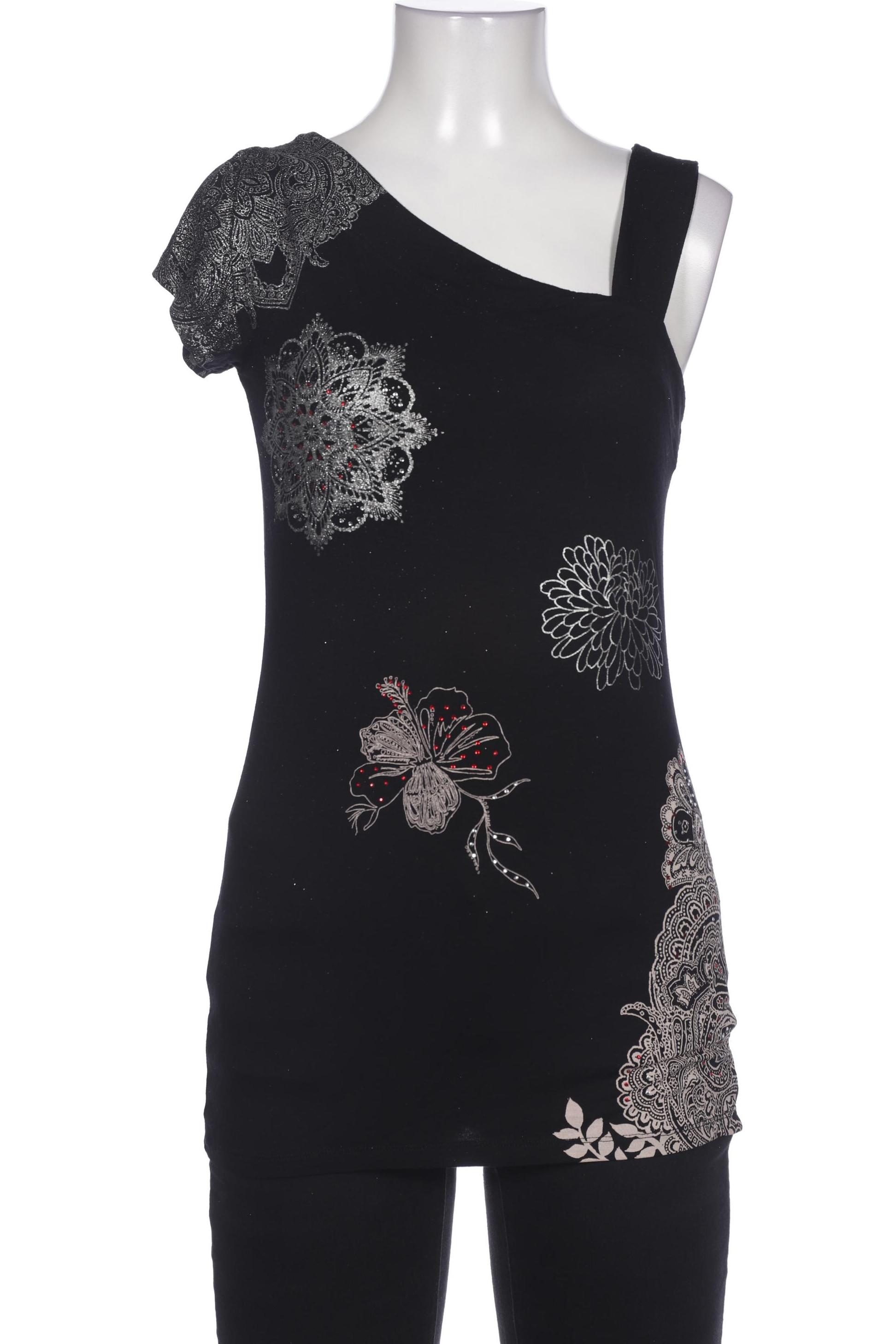 

Desigual Damen T-Shirt, schwarz, Gr. 34