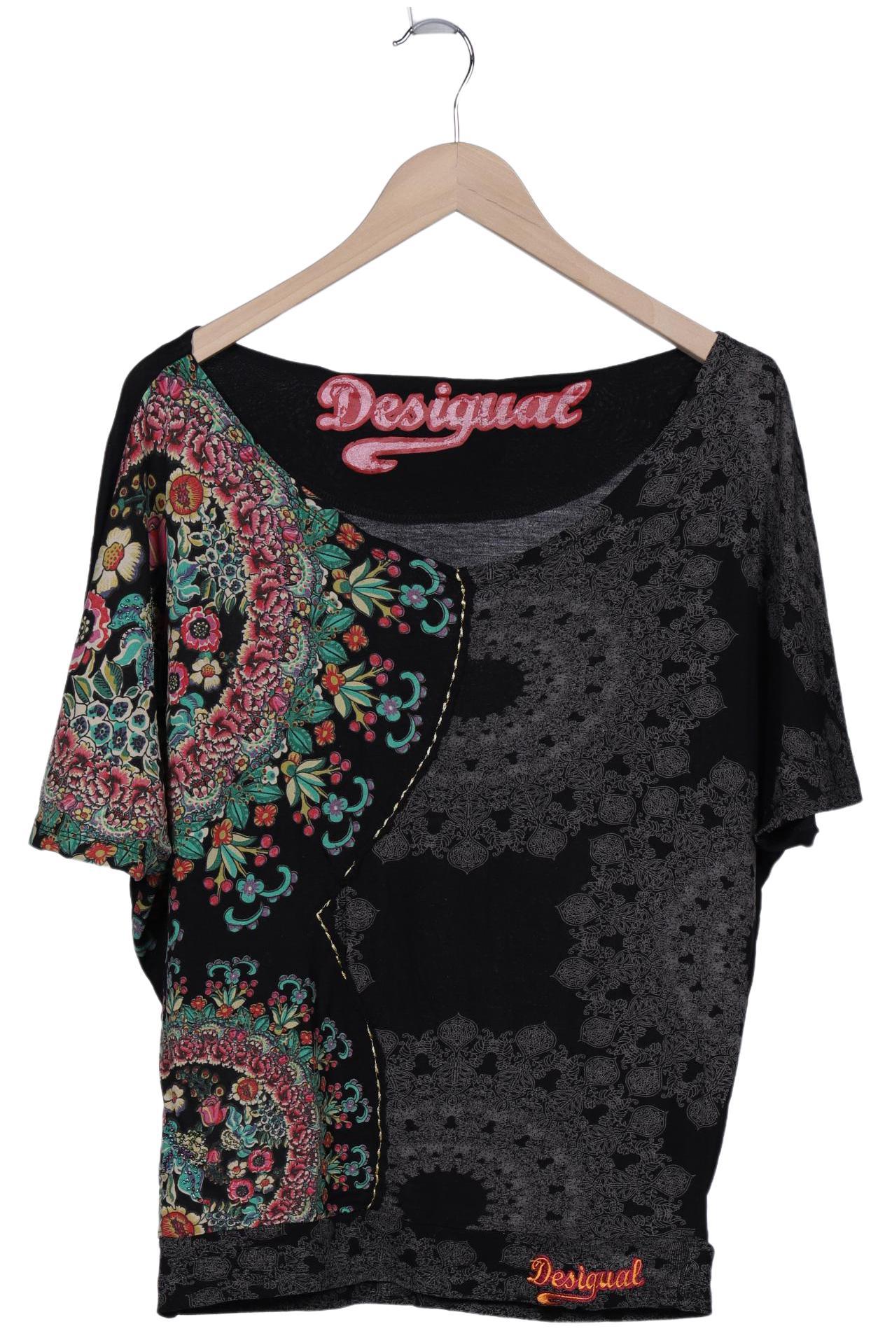 

Desigual Damen T-Shirt, schwarz, Gr. 36