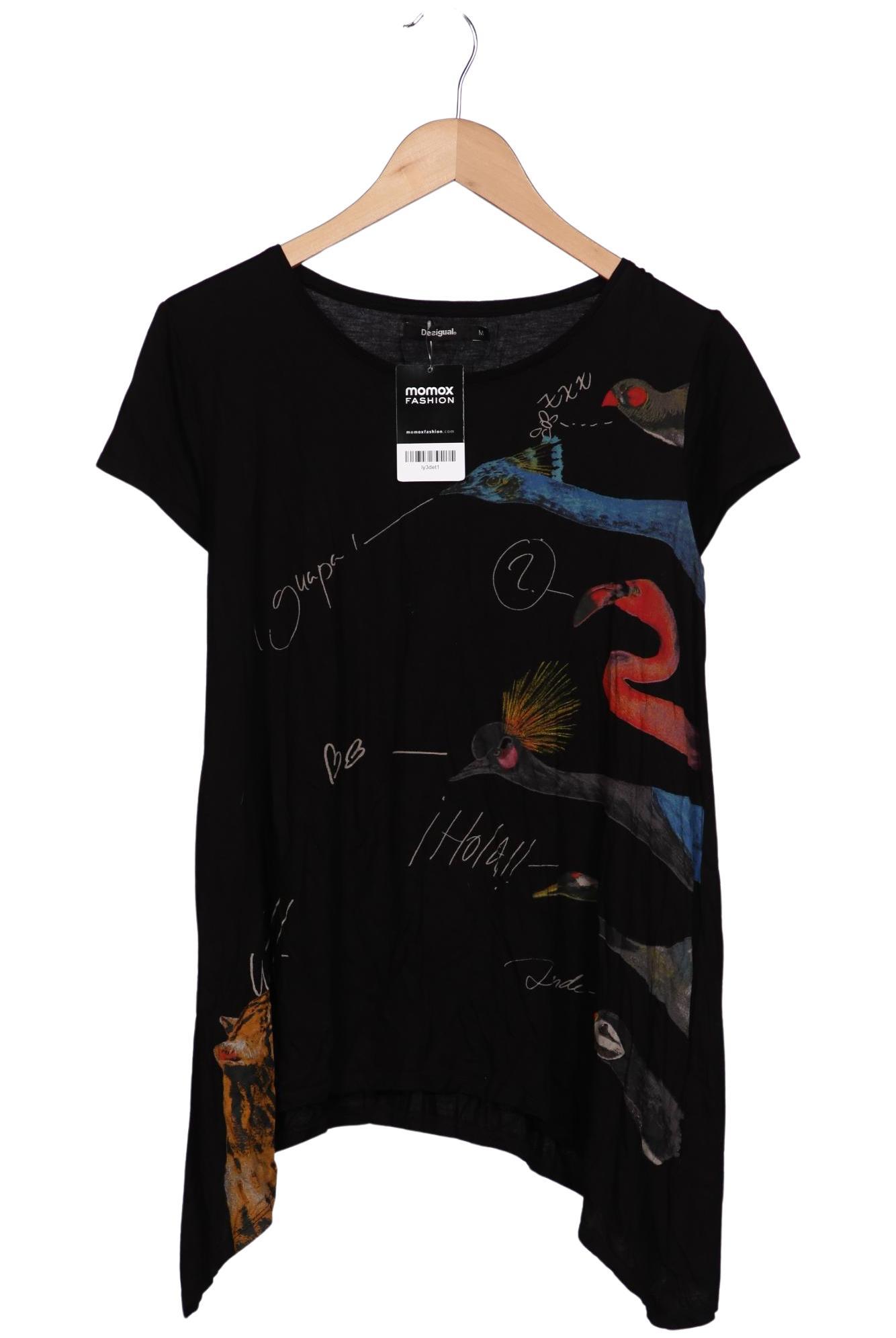 

Desigual Damen T-Shirt, schwarz, Gr. 38