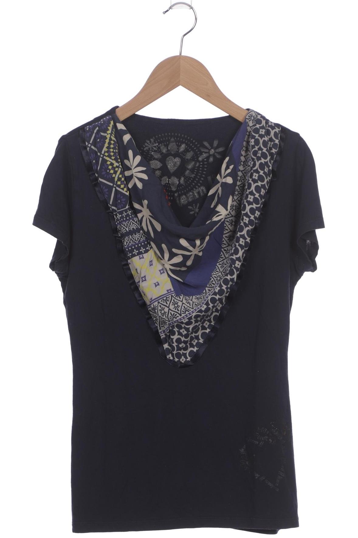

Desigual Damen T-Shirt, marineblau, Gr. 42
