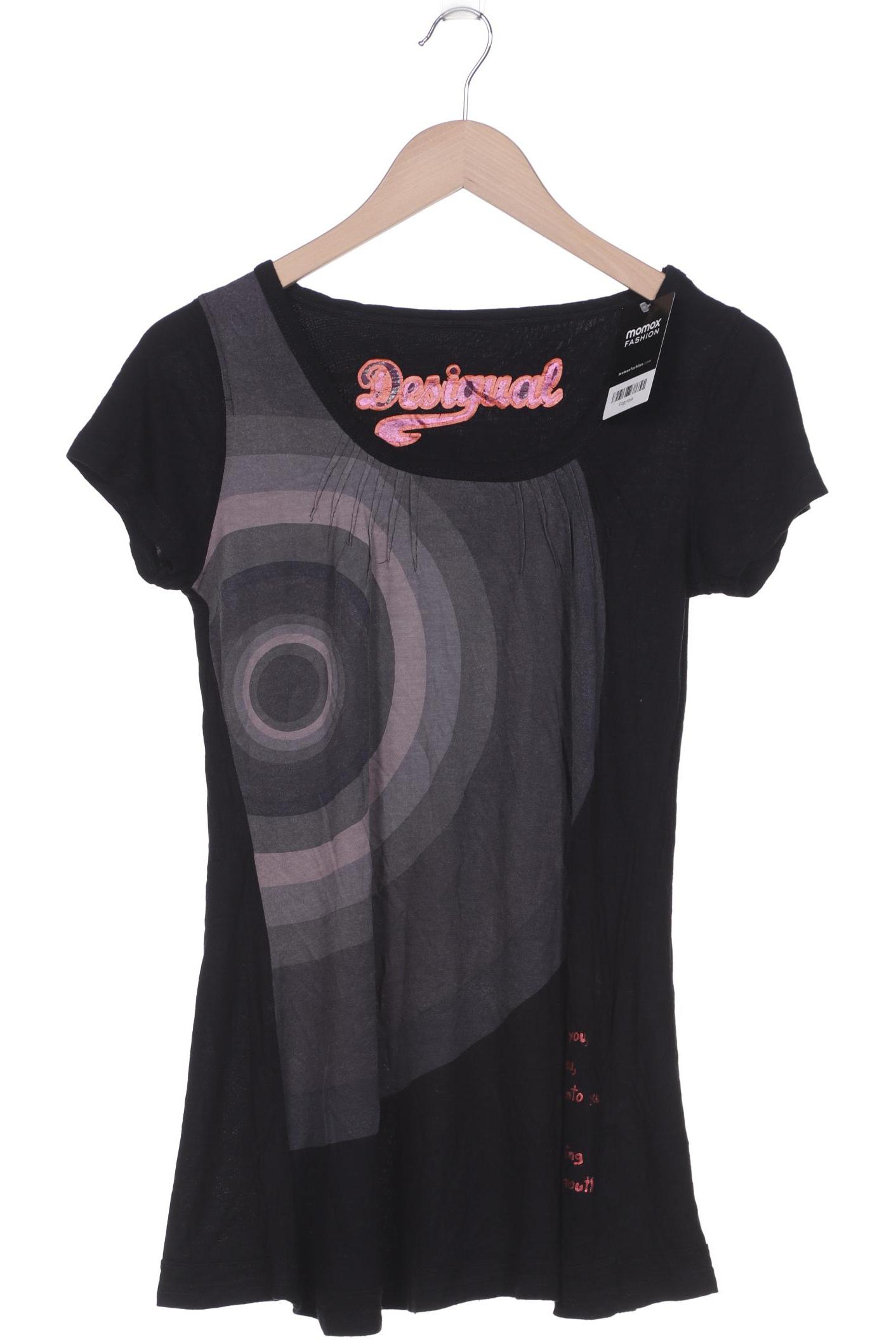 

Desigual Damen T-Shirt, schwarz, Gr. 44