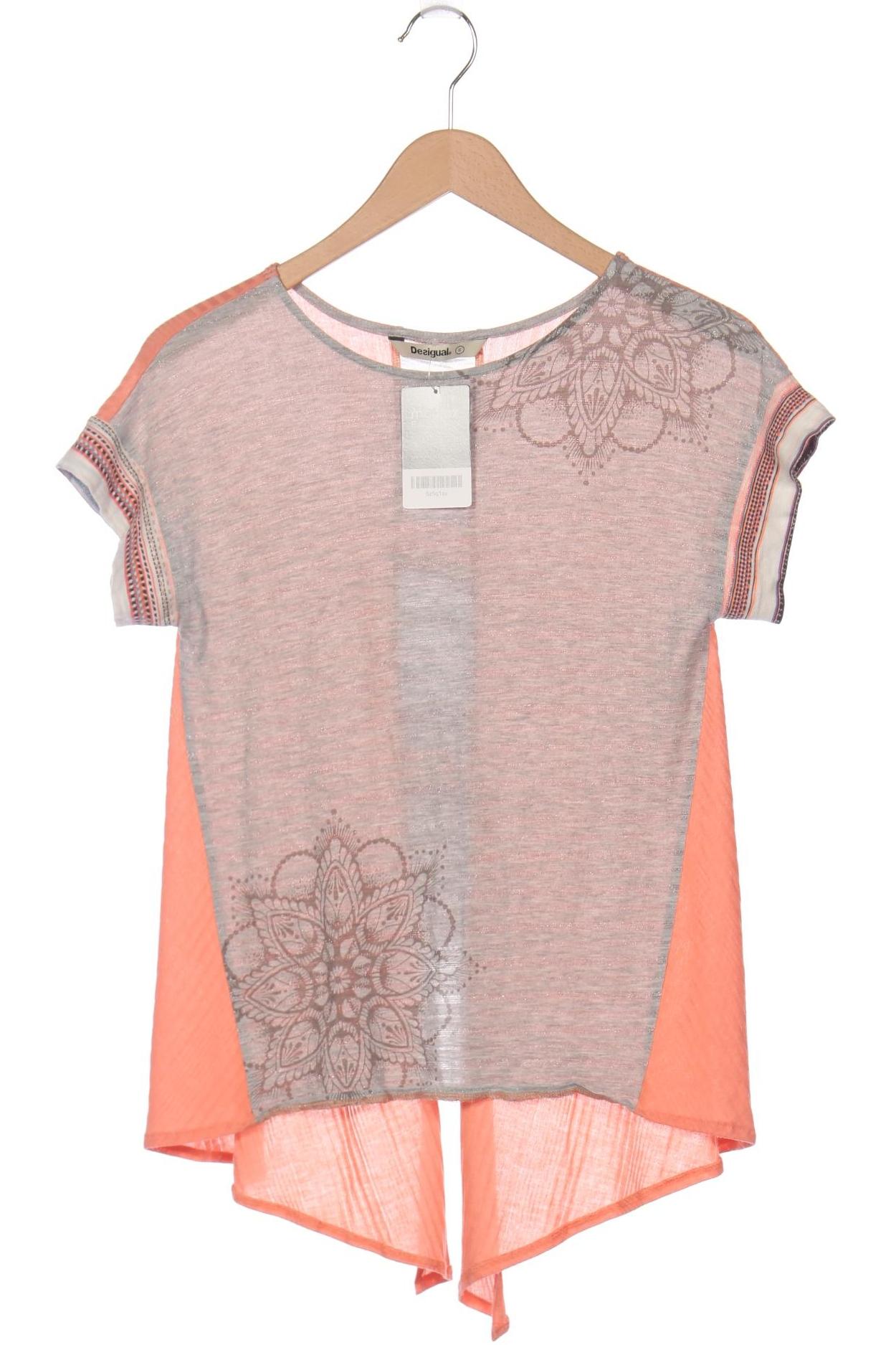 

Desigual Damen T-Shirt, grau, Gr. 36