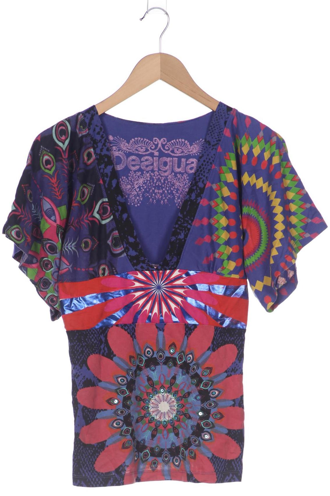 

Desigual Damen T-Shirt, mehrfarbig, Gr. 38