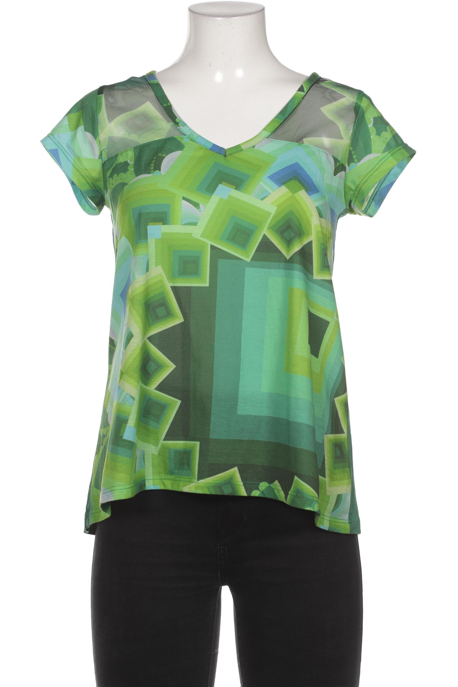 

Desigual Damen T-Shirt, grün, Gr. 38
