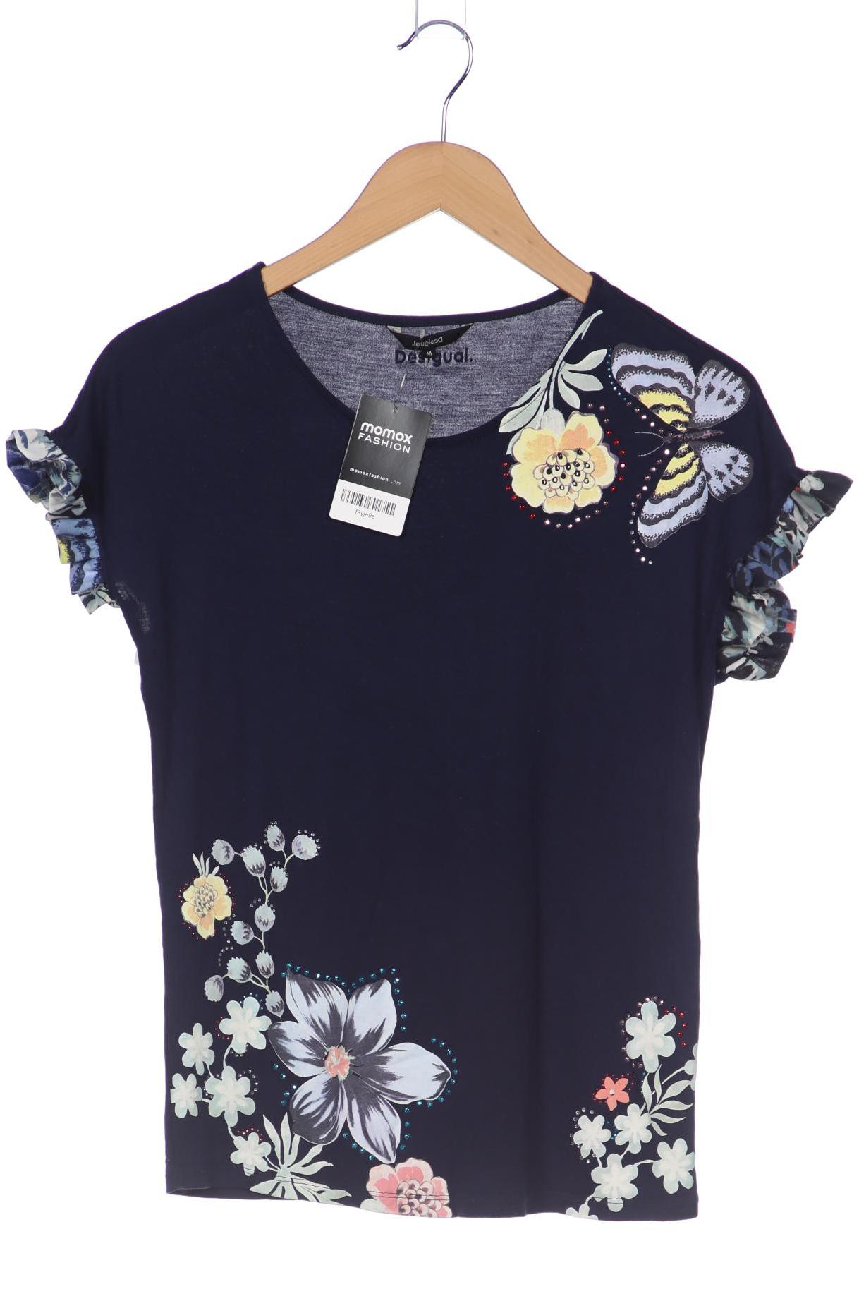

Desigual Damen T-Shirt, marineblau, Gr. 38