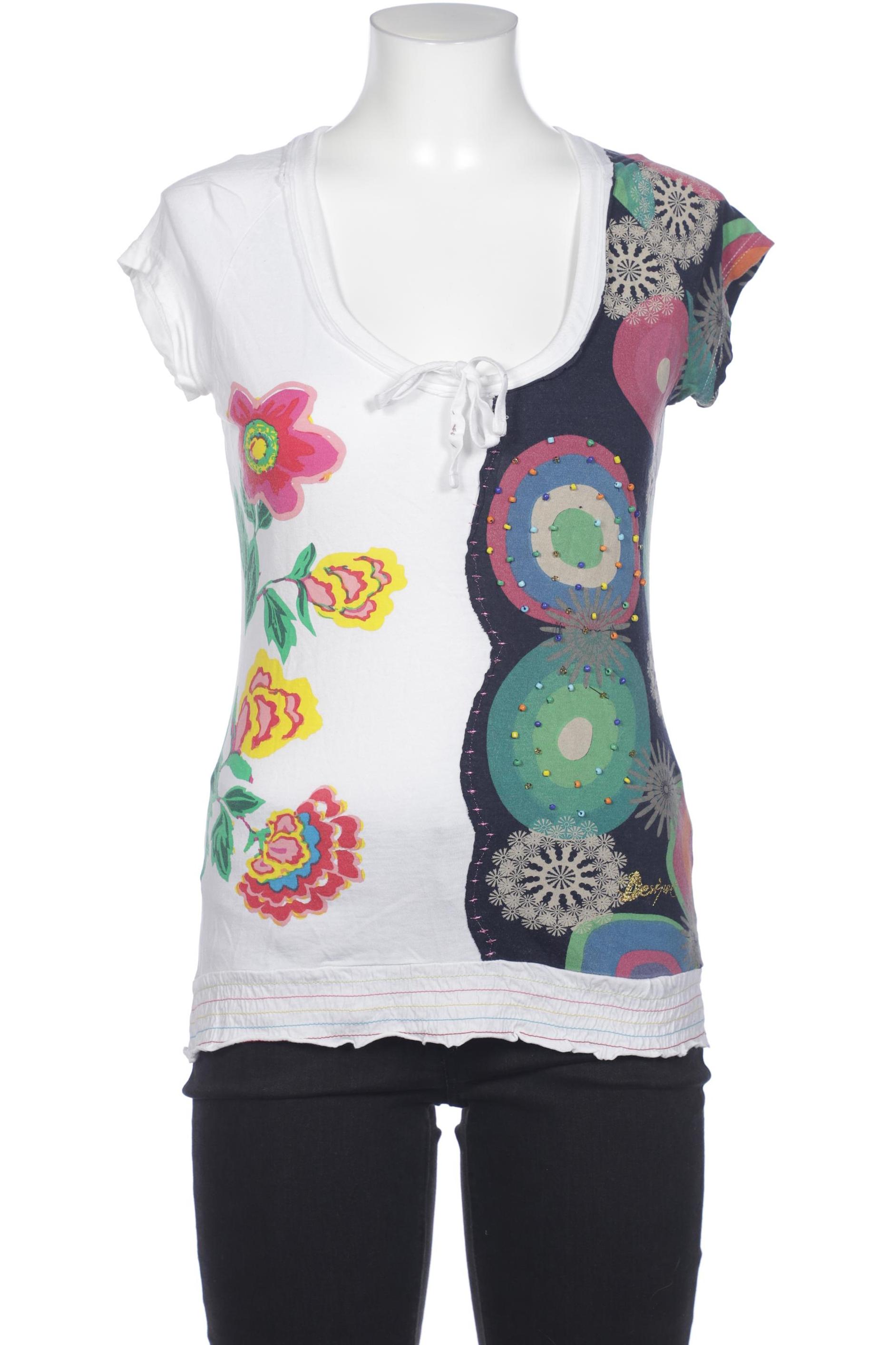 

Desigual Damen T-Shirt, weiß