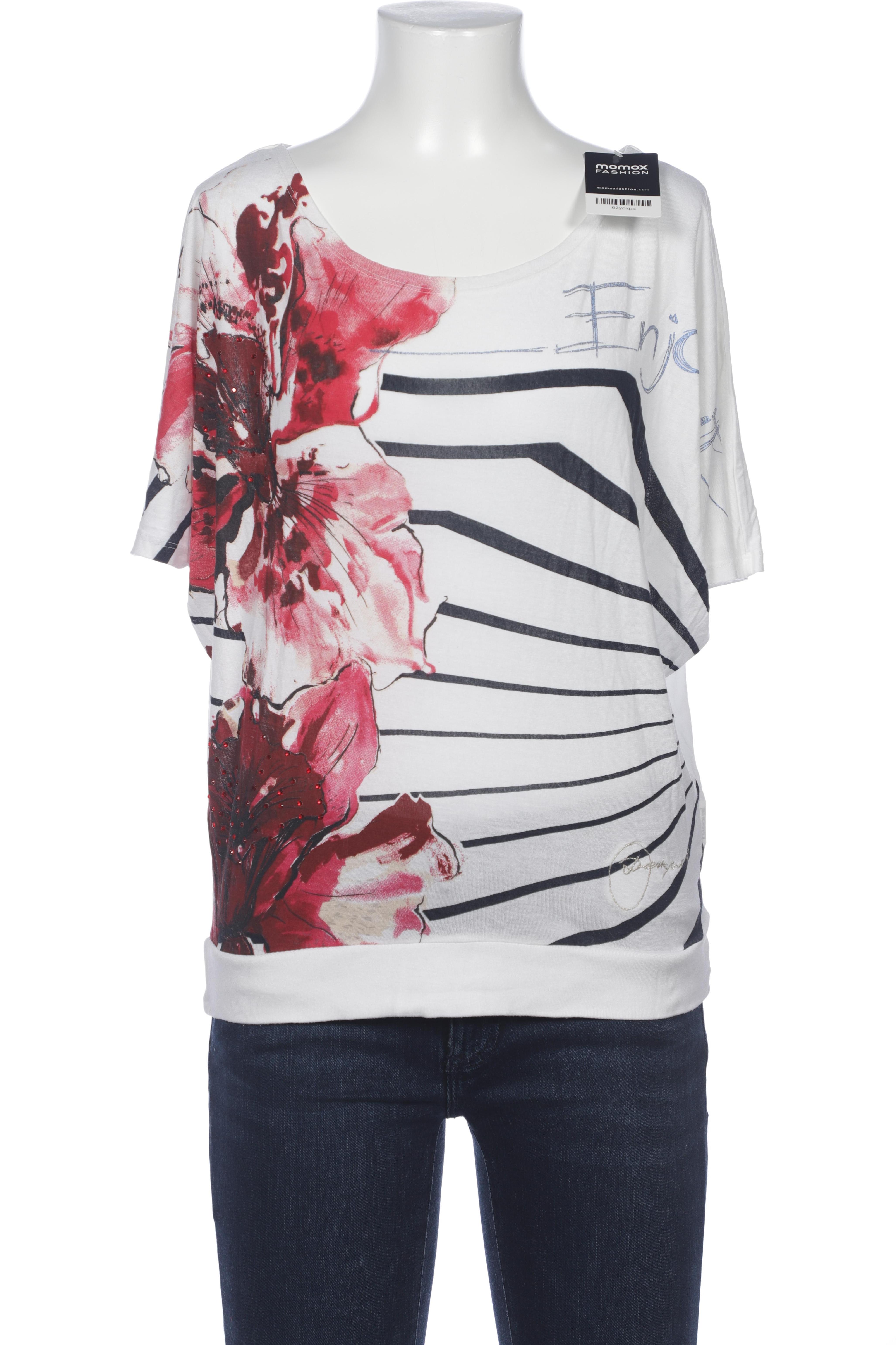 

Desigual Damen T-Shirt, weiß, Gr. 36
