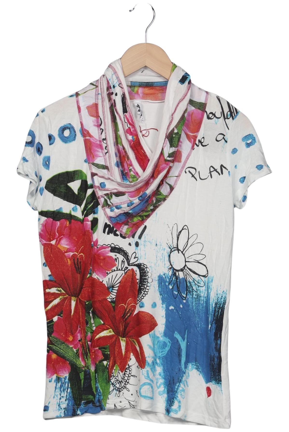 

Desigual Damen T-Shirt, mehrfarbig, Gr. 44