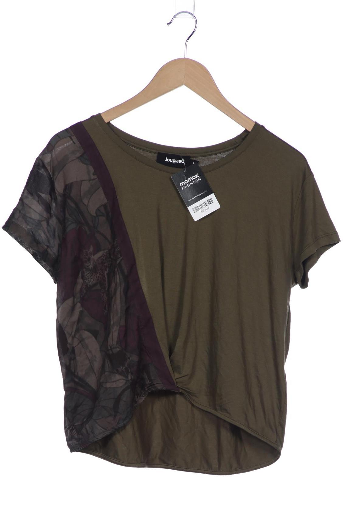 

Desigual Damen T-Shirt, grün, Gr. 42