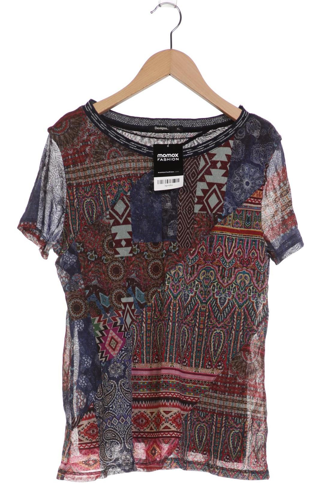 

Desigual Damen T-Shirt, mehrfarbig, Gr. 44