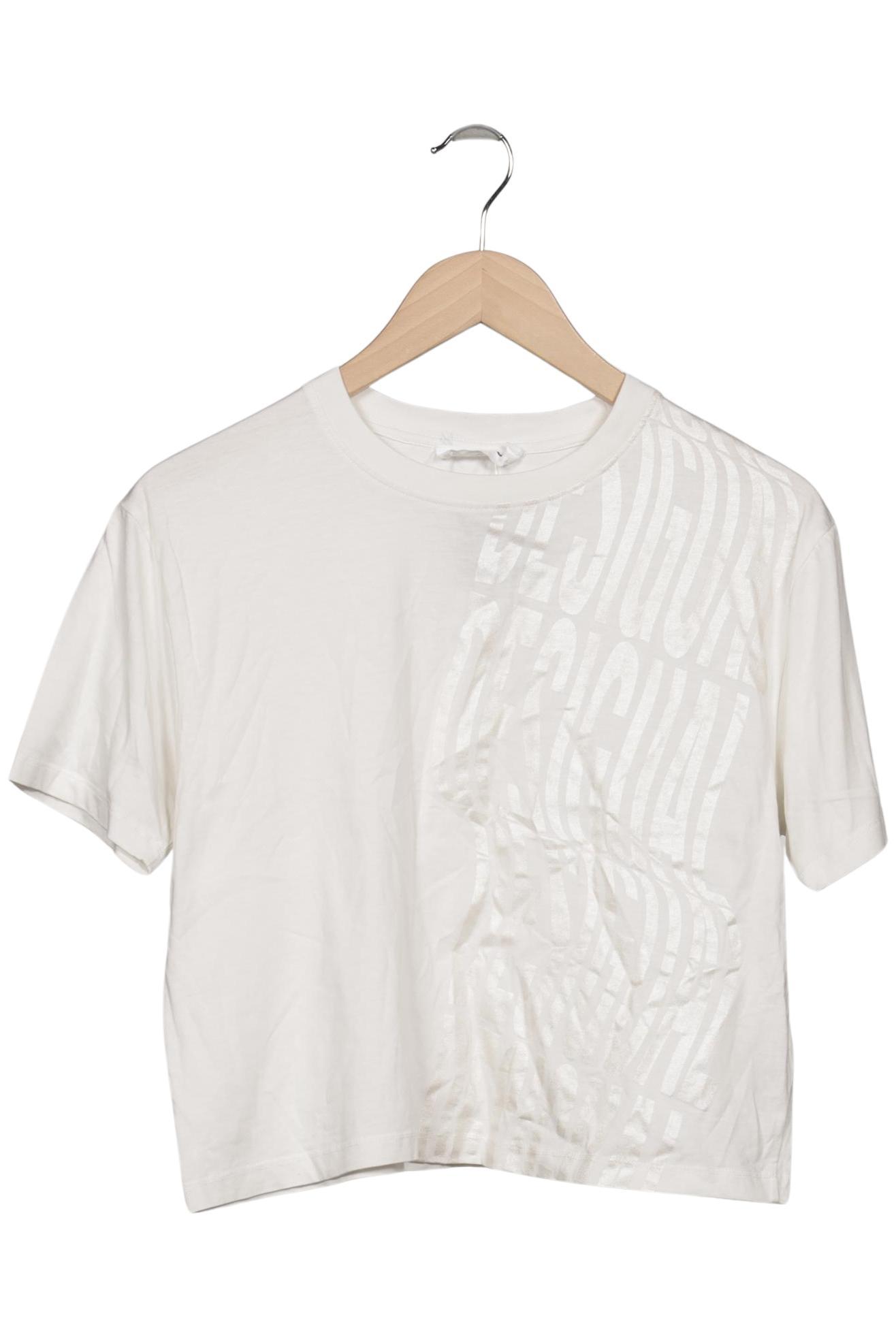 

Desigual Damen T-Shirt, cremeweiß, Gr. 36