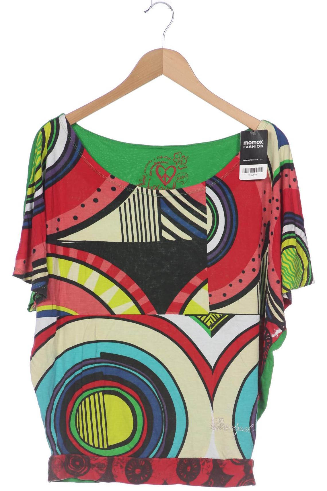 

Desigual Damen T-Shirt, grün, Gr. 38