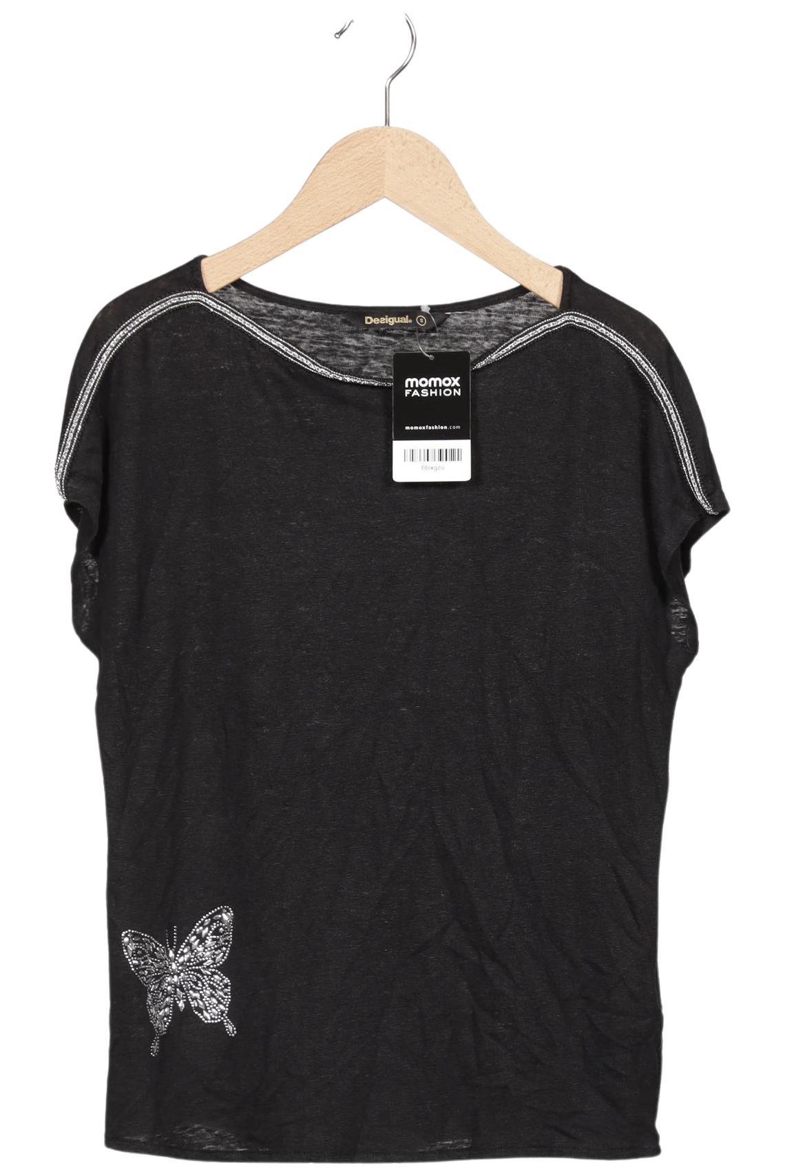 

Desigual Damen T-Shirt, schwarz, Gr. 36