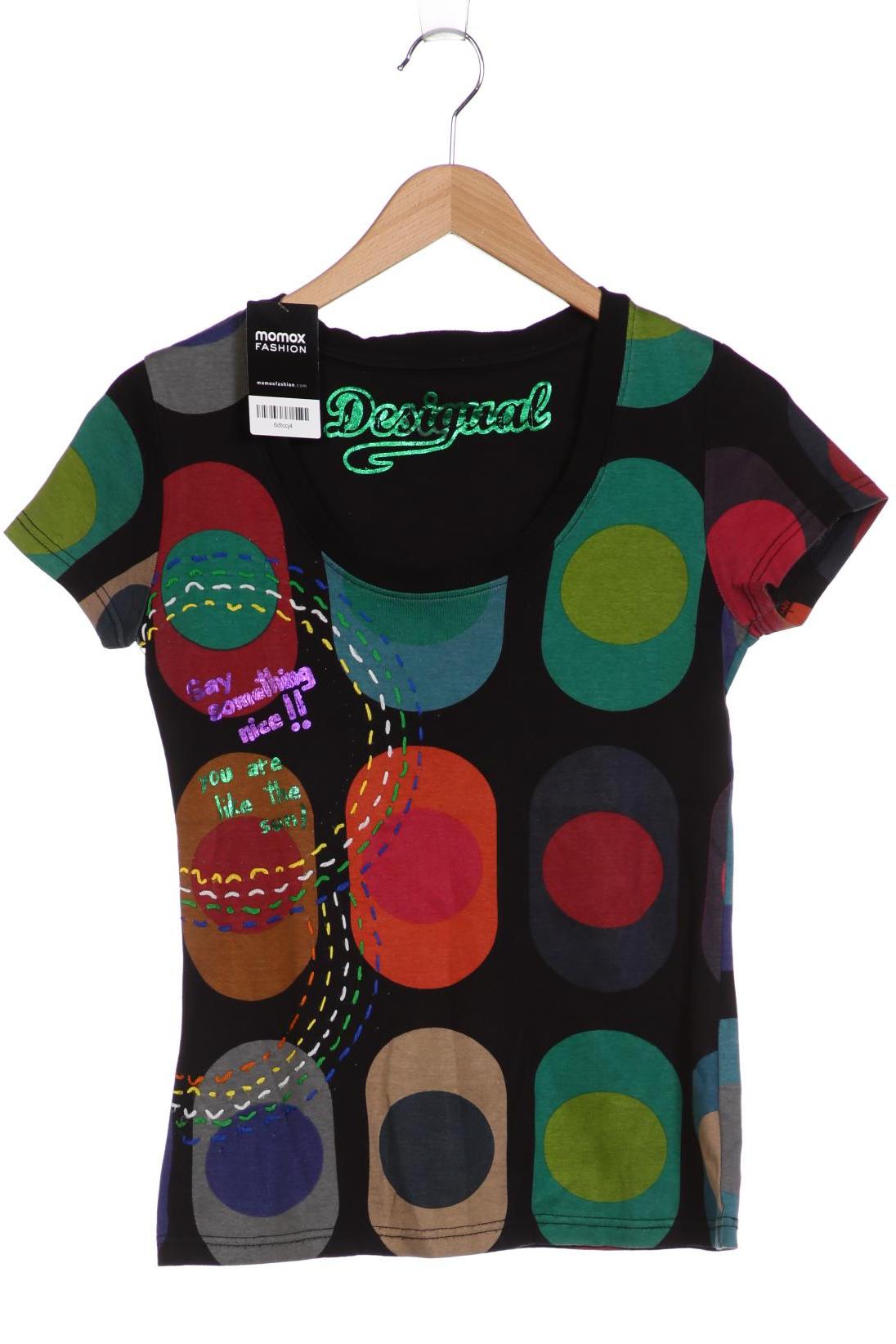 

Desigual Damen T-Shirt, mehrfarbig, Gr. 36