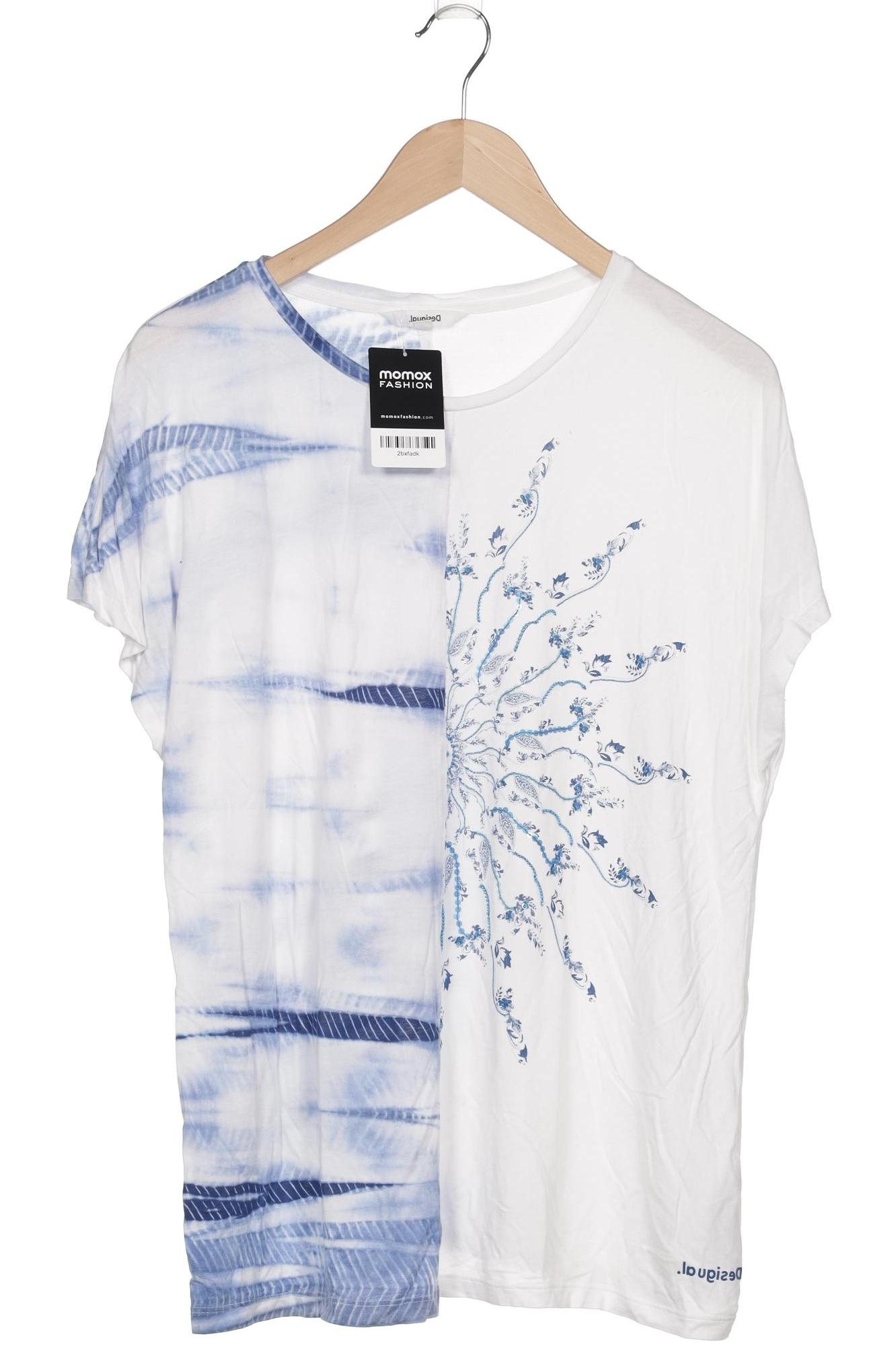 

Desigual Damen T-Shirt, weiß, Gr. 44