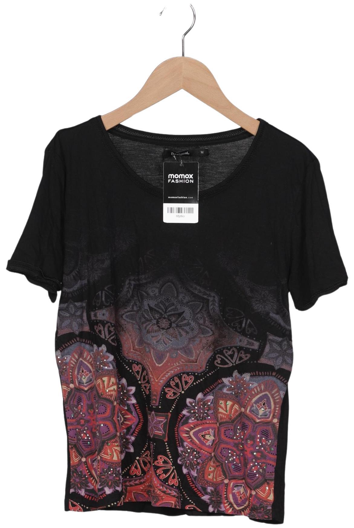 

Desigual Damen T-Shirt, schwarz, Gr. 38