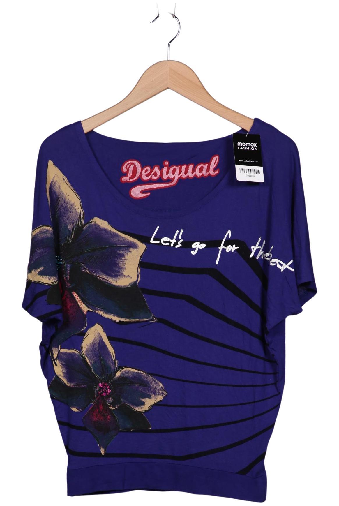 

Desigual Damen T-Shirt, marineblau, Gr. 38