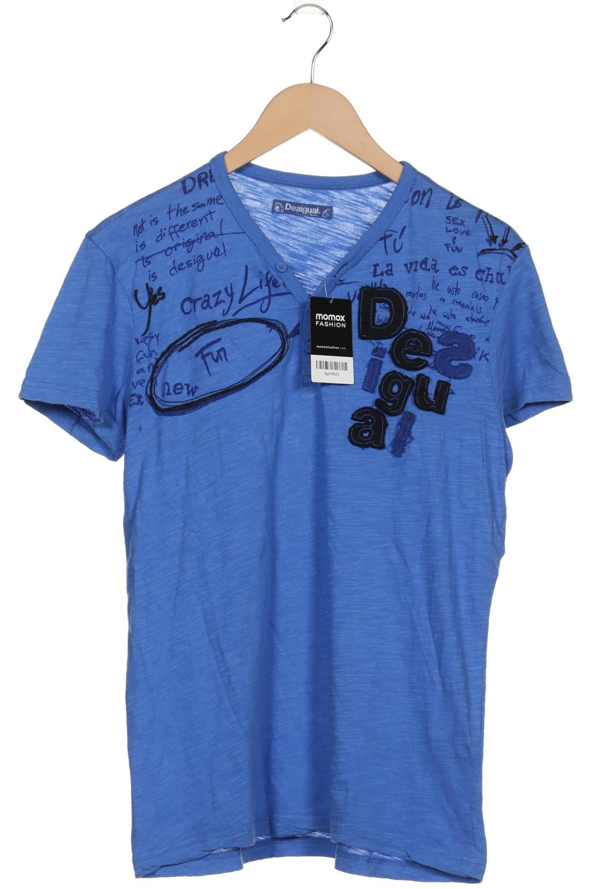 

Desigual Damen T-Shirt, blau