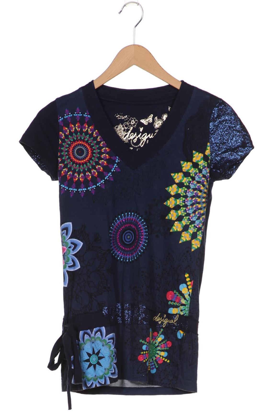 

Desigual Damen T-Shirt, marineblau