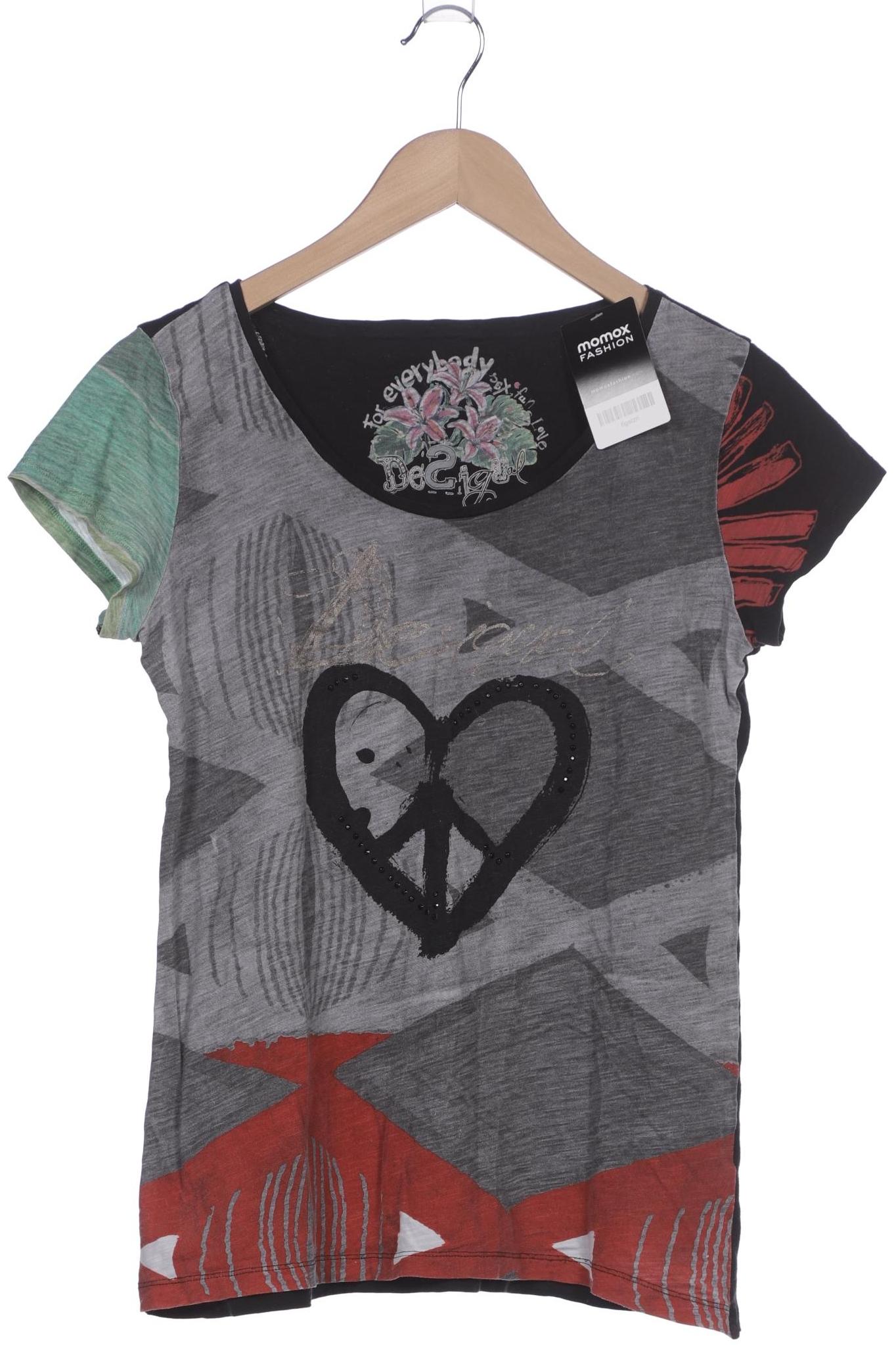 

Desigual Damen T-Shirt, schwarz, Gr. 38
