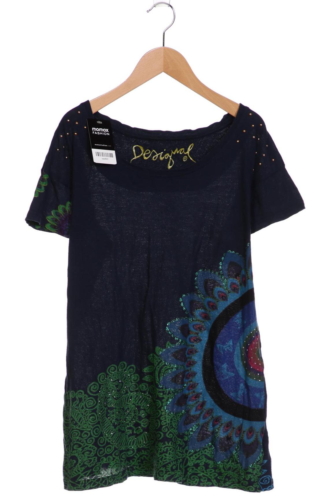 

Desigual Damen T-Shirt, marineblau, Gr. 44