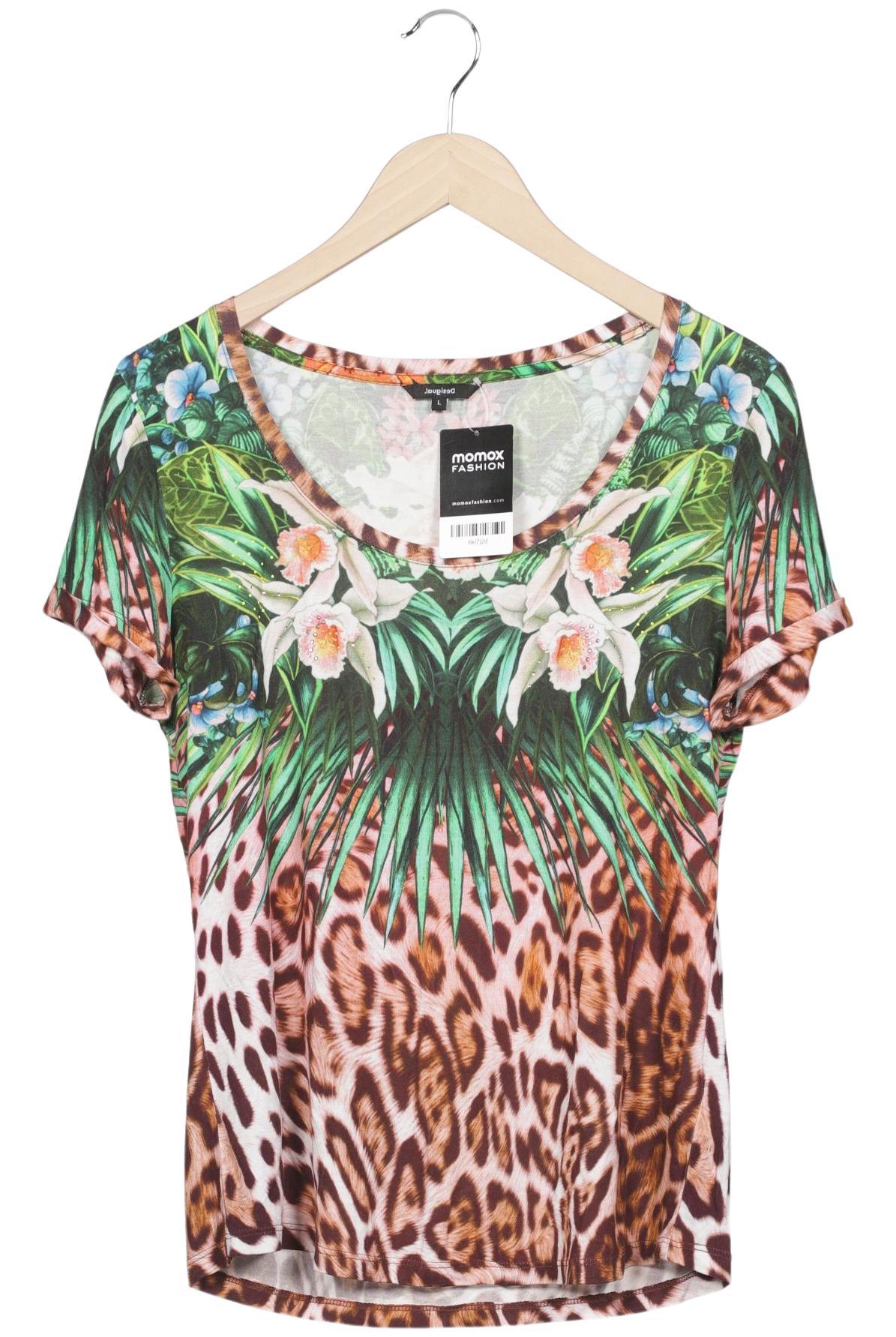 

Desigual Damen T-Shirt, mehrfarbig, Gr. 42