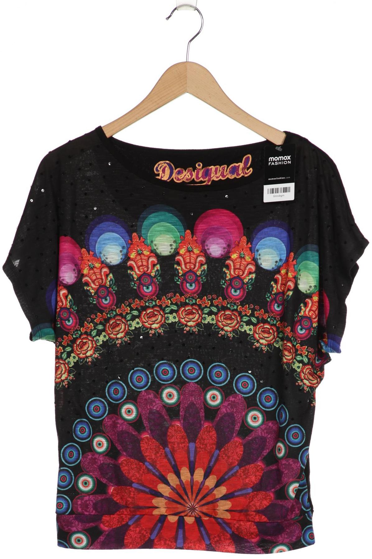 

Desigual Damen T-Shirt, schwarz