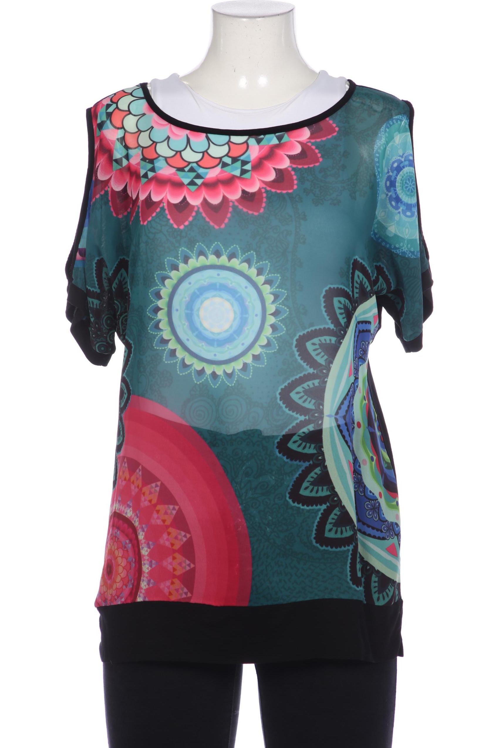 

Desigual Damen T-Shirt, grün, Gr. 42