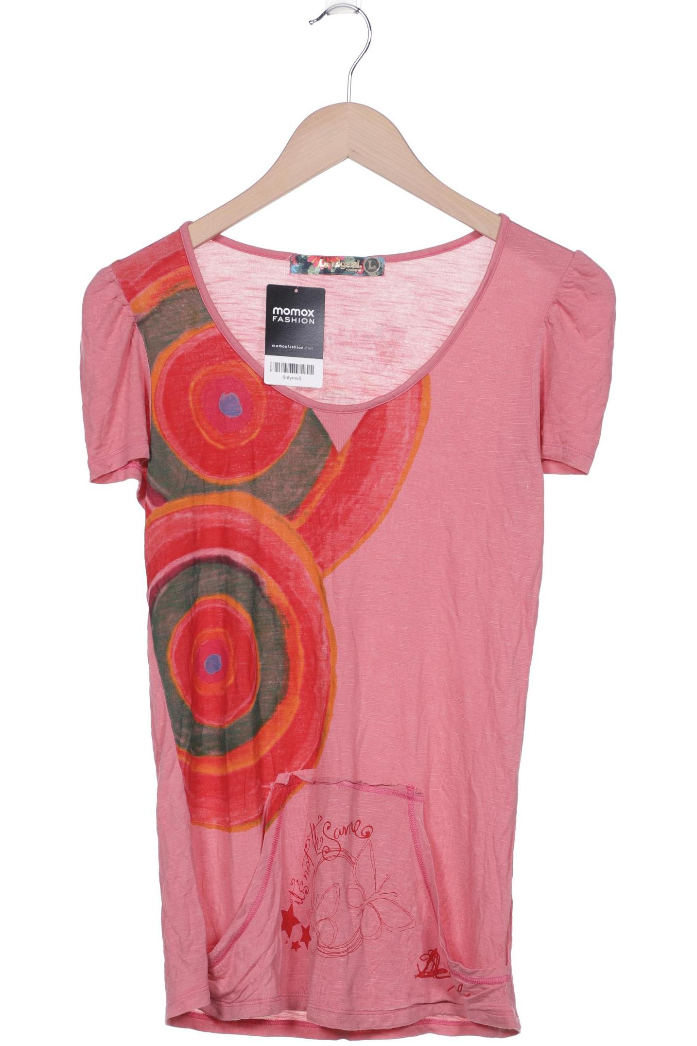 

Desigual Damen T-Shirt, pink, Gr. 42