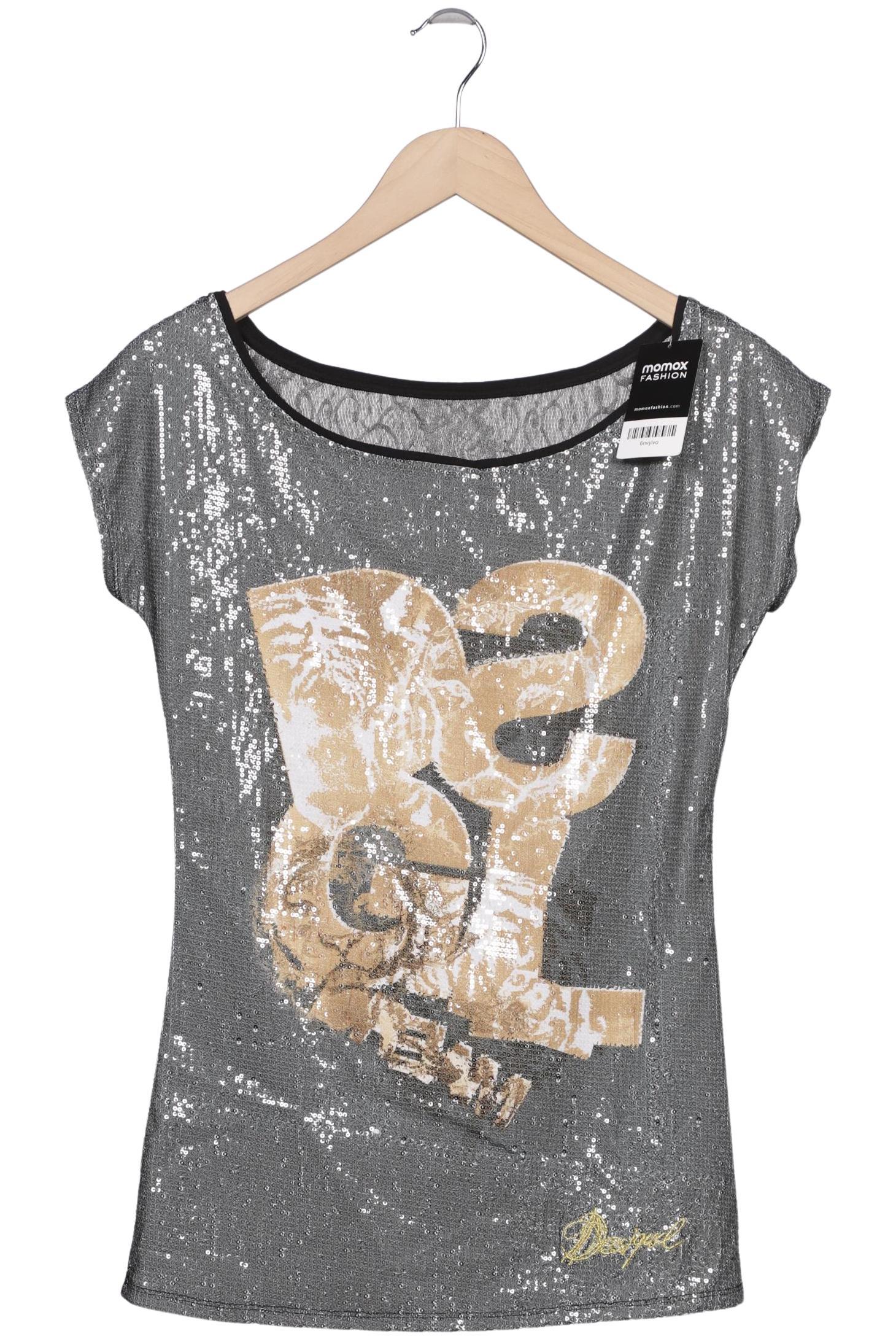 

Desigual Damen T-Shirt, mehrfarbig, Gr. 38