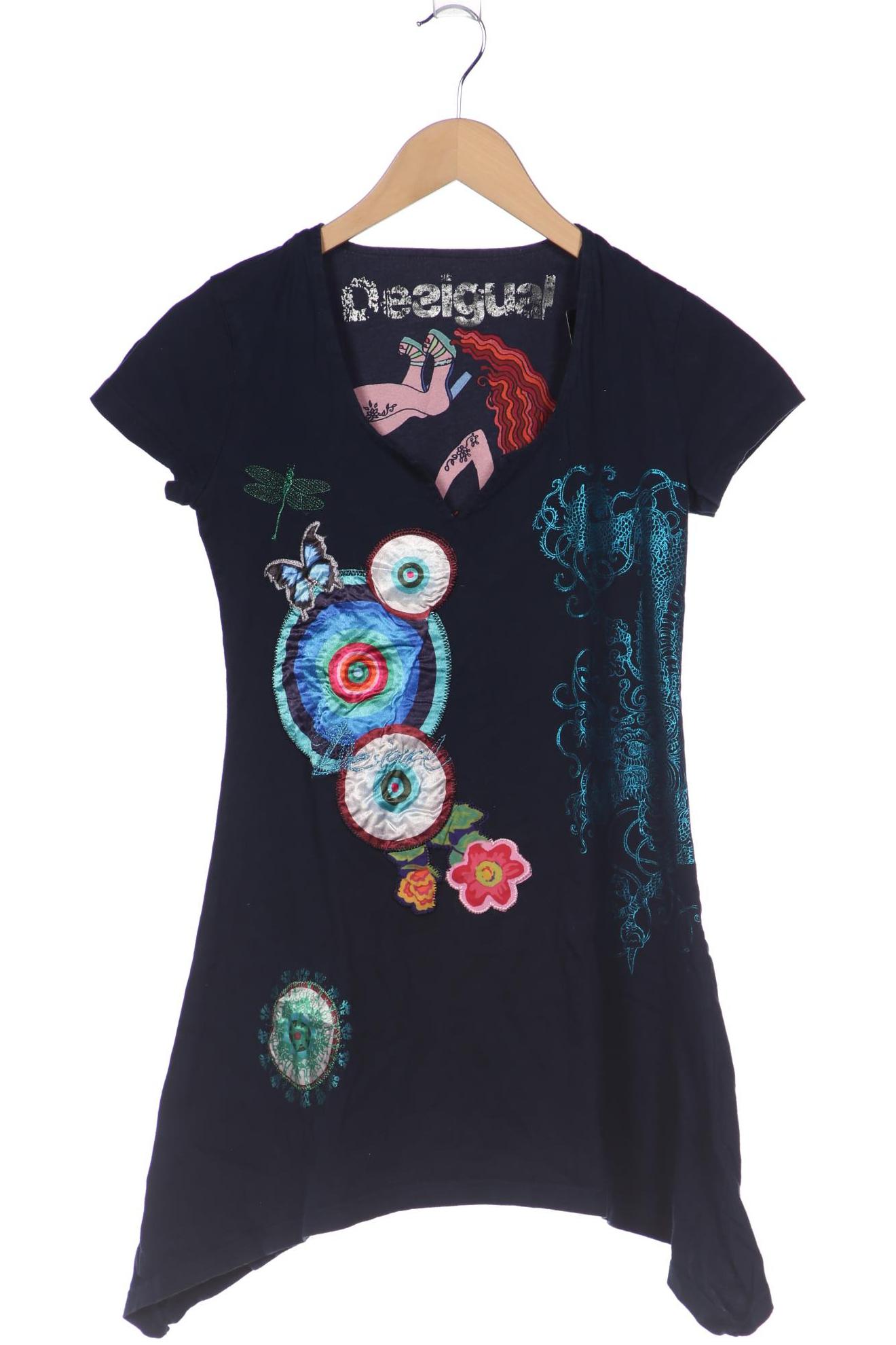 

Desigual Damen T-Shirt, marineblau, Gr. 38