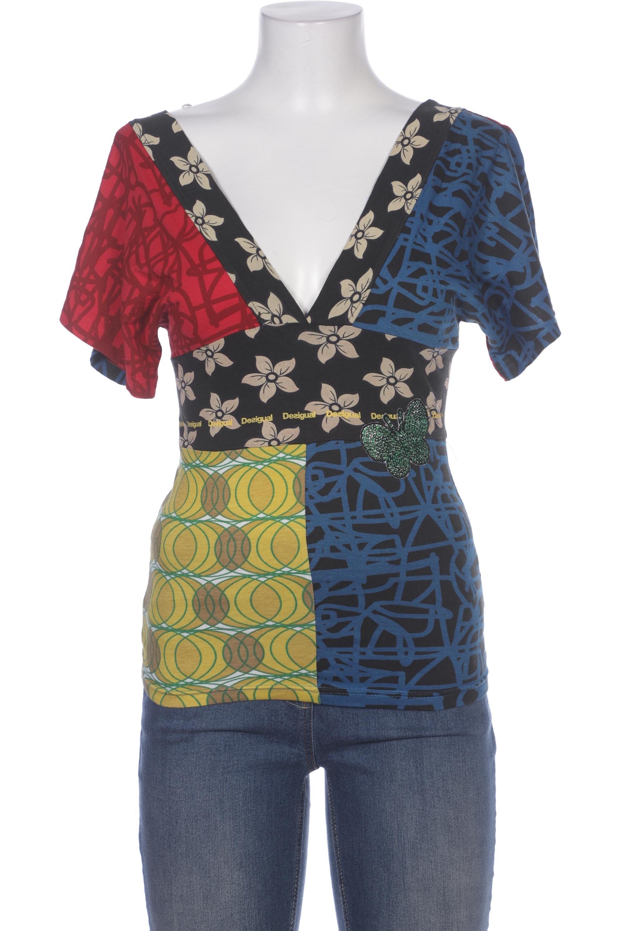 

Desigual Damen T-Shirt, mehrfarbig, Gr. 36