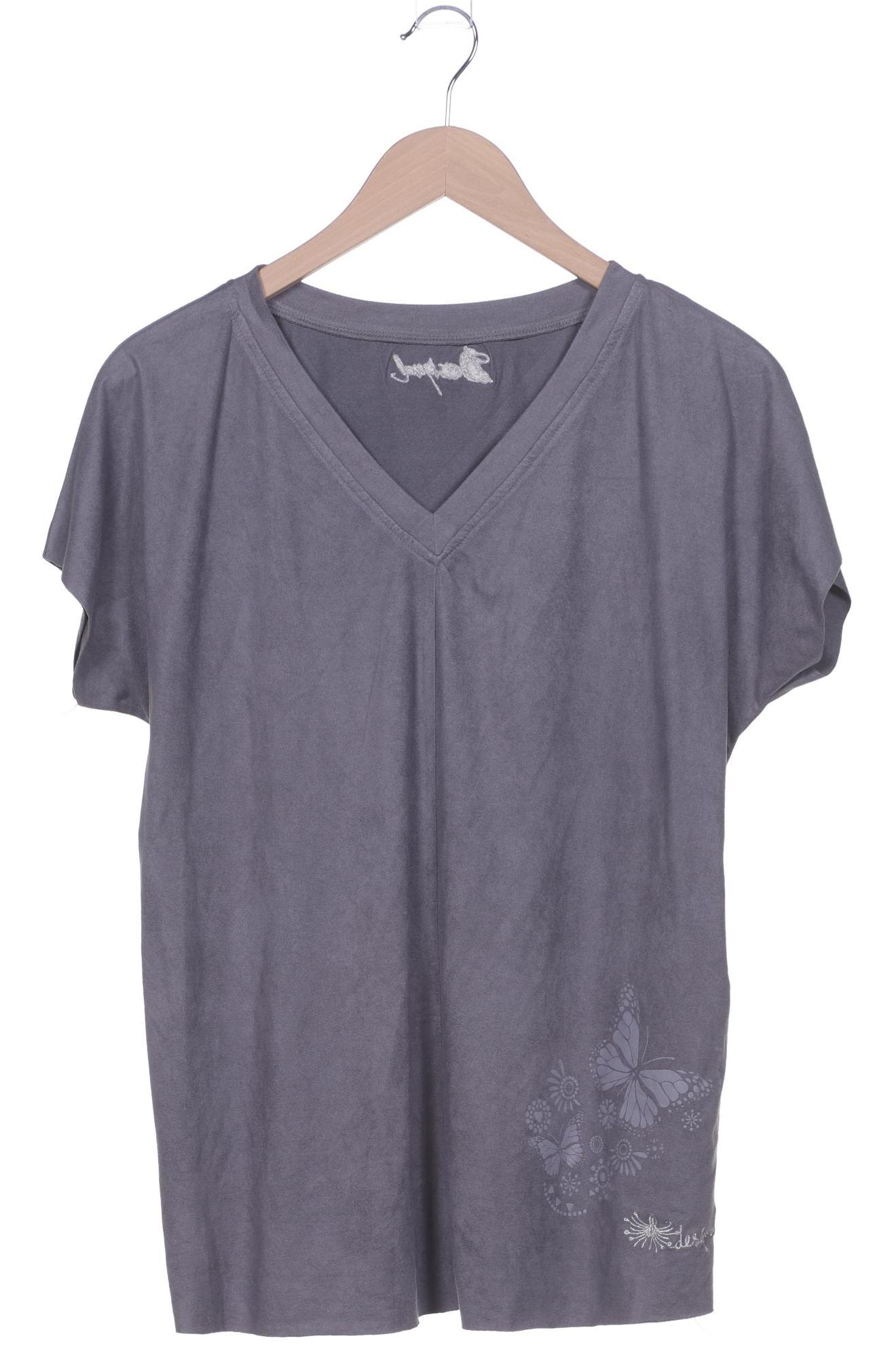 

Desigual Damen T-Shirt, grau, Gr. 42