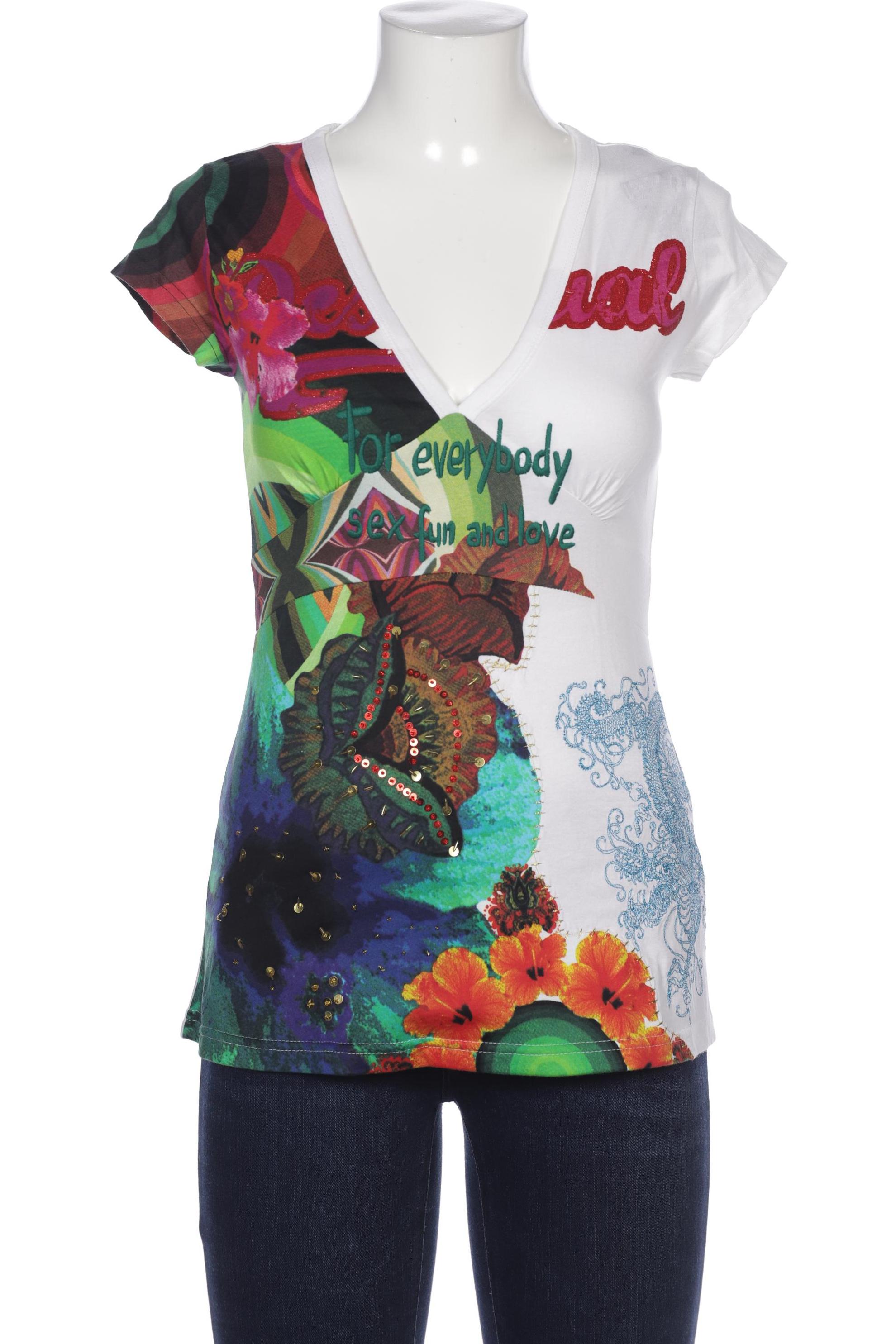 

Desigual Damen T-Shirt, weiß