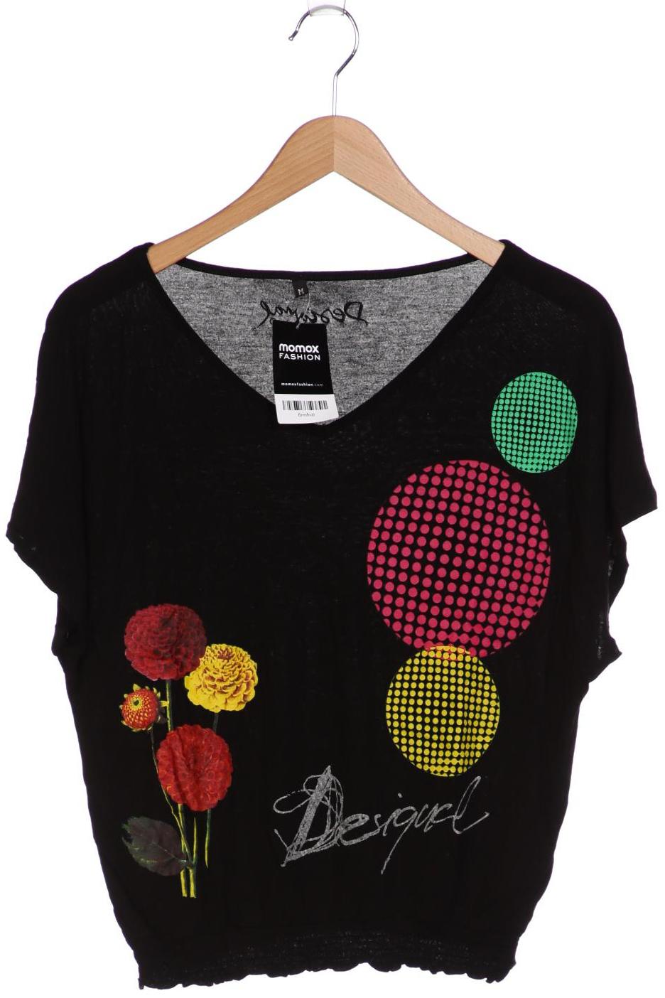 

Desigual Damen T-Shirt, schwarz, Gr. 38