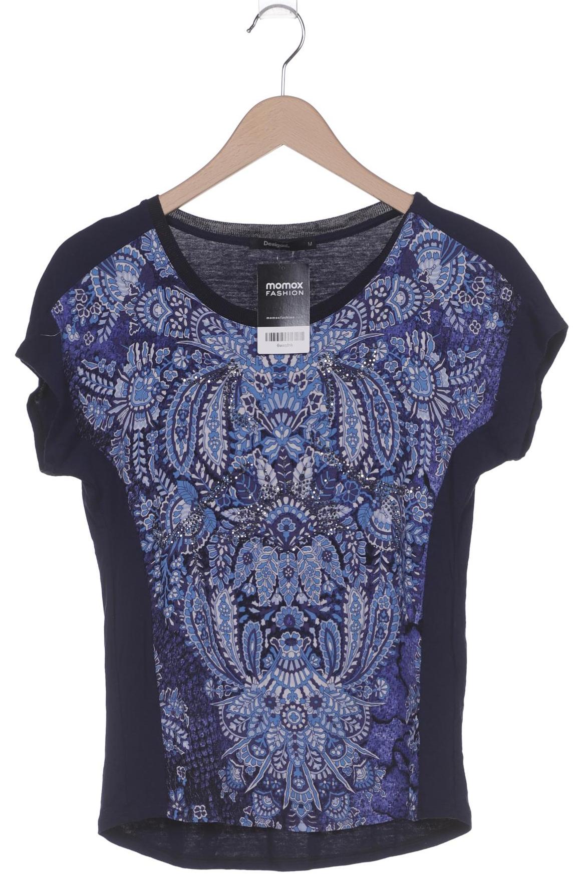 

Desigual Damen T-Shirt, marineblau, Gr. 38