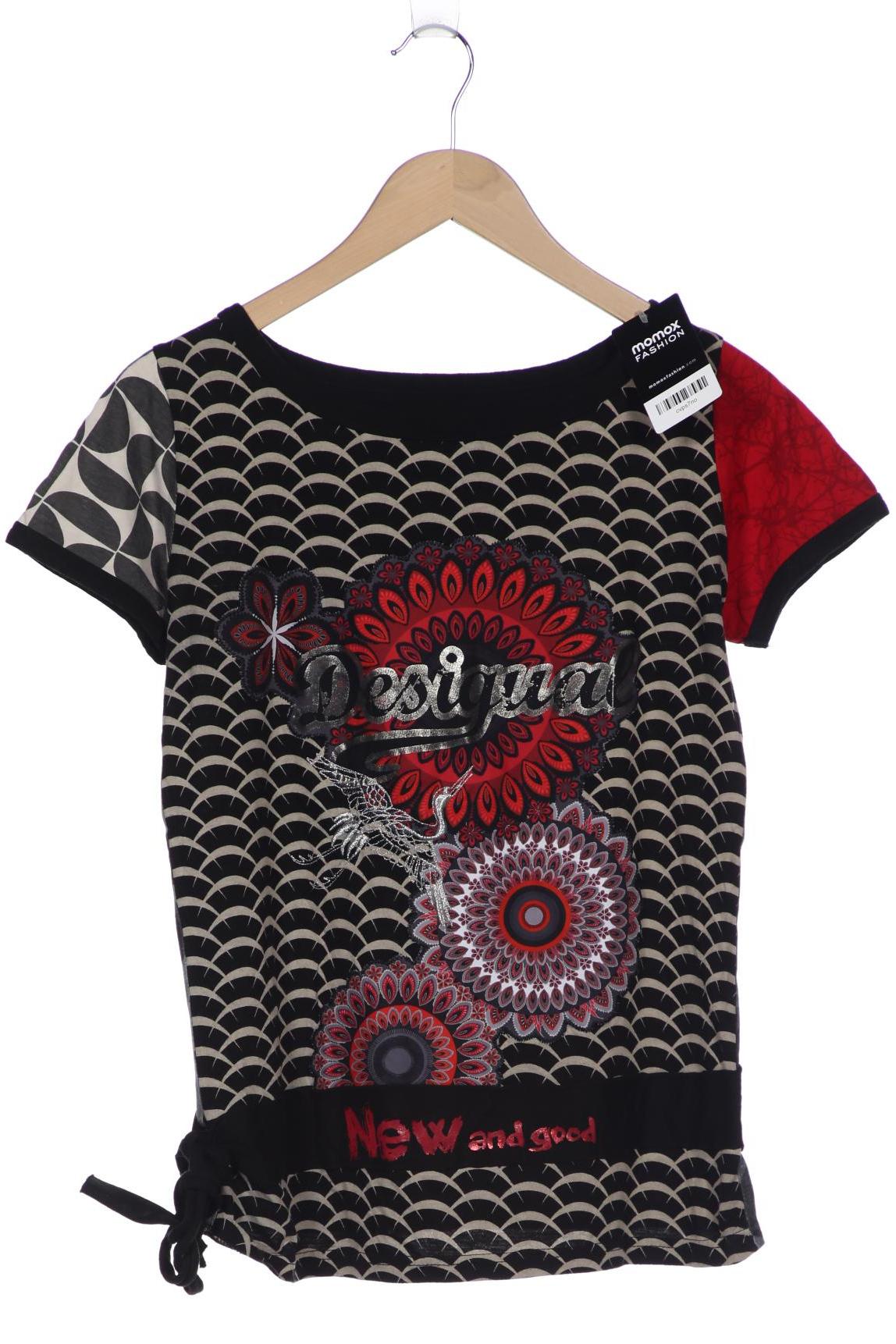 

Desigual Damen T-Shirt, schwarz