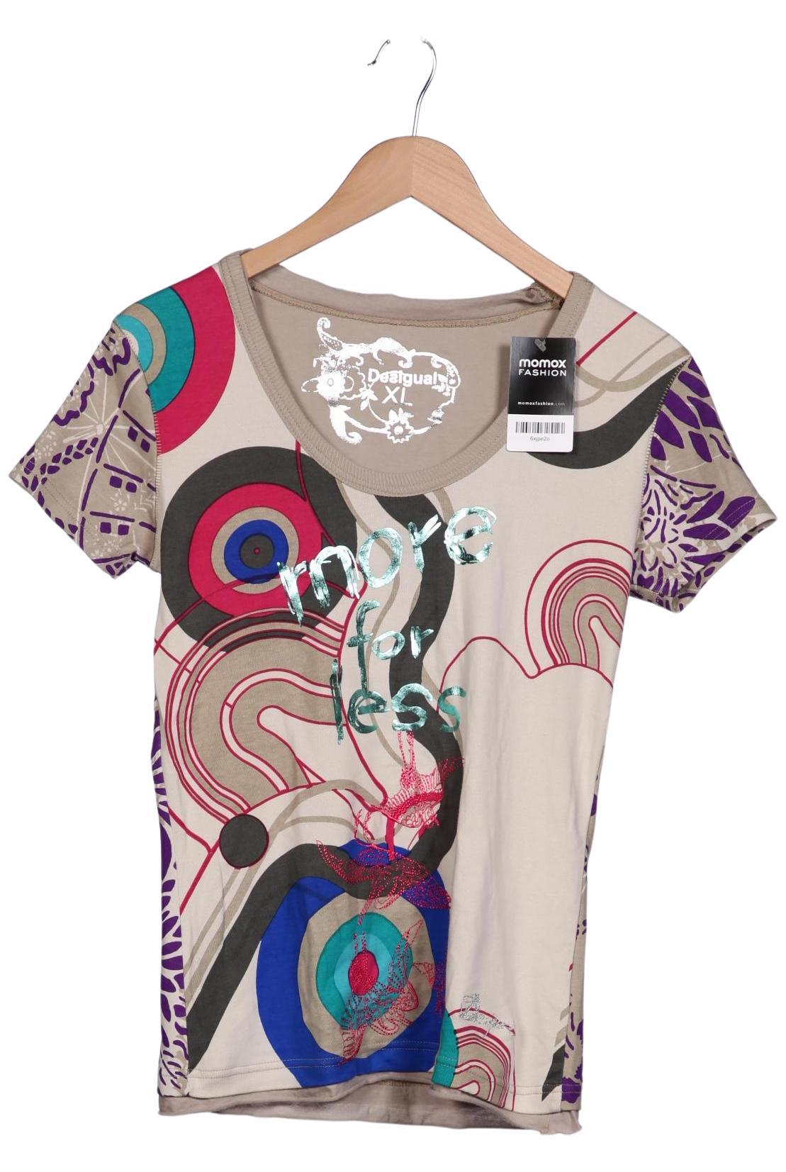 

Desigual Damen T-Shirt, beige, Gr. 44