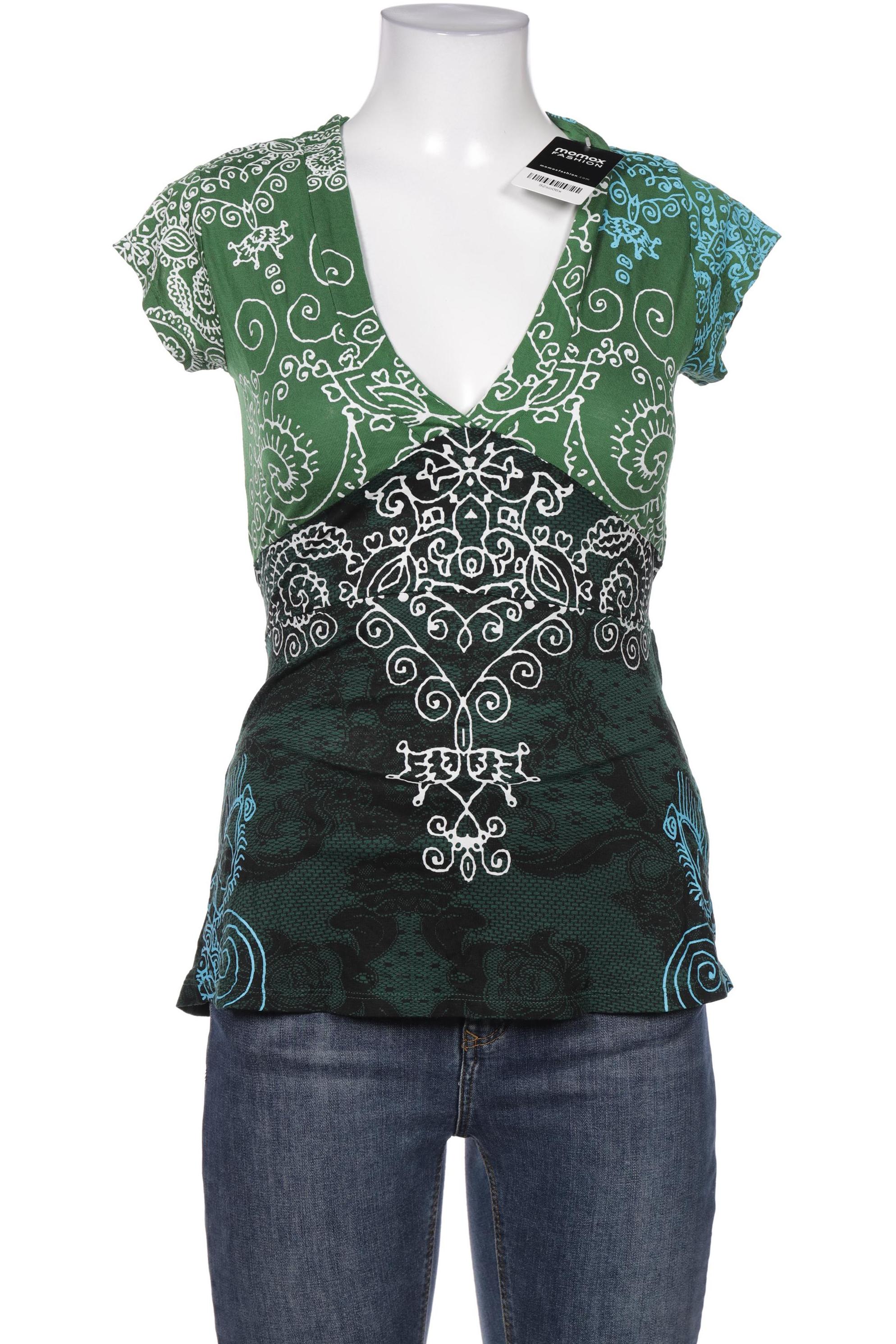 

Desigual Damen T-Shirt, grün, Gr. 38