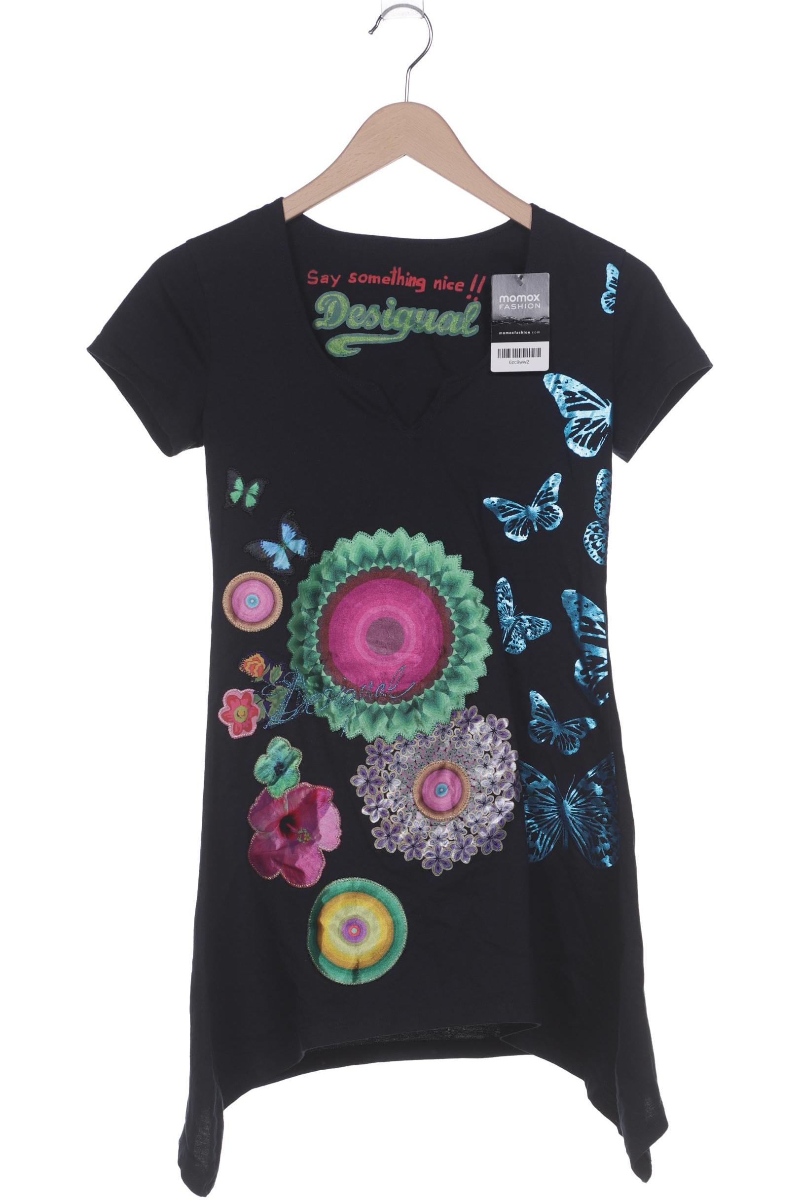 

Desigual Damen T-Shirt, marineblau, Gr. 34