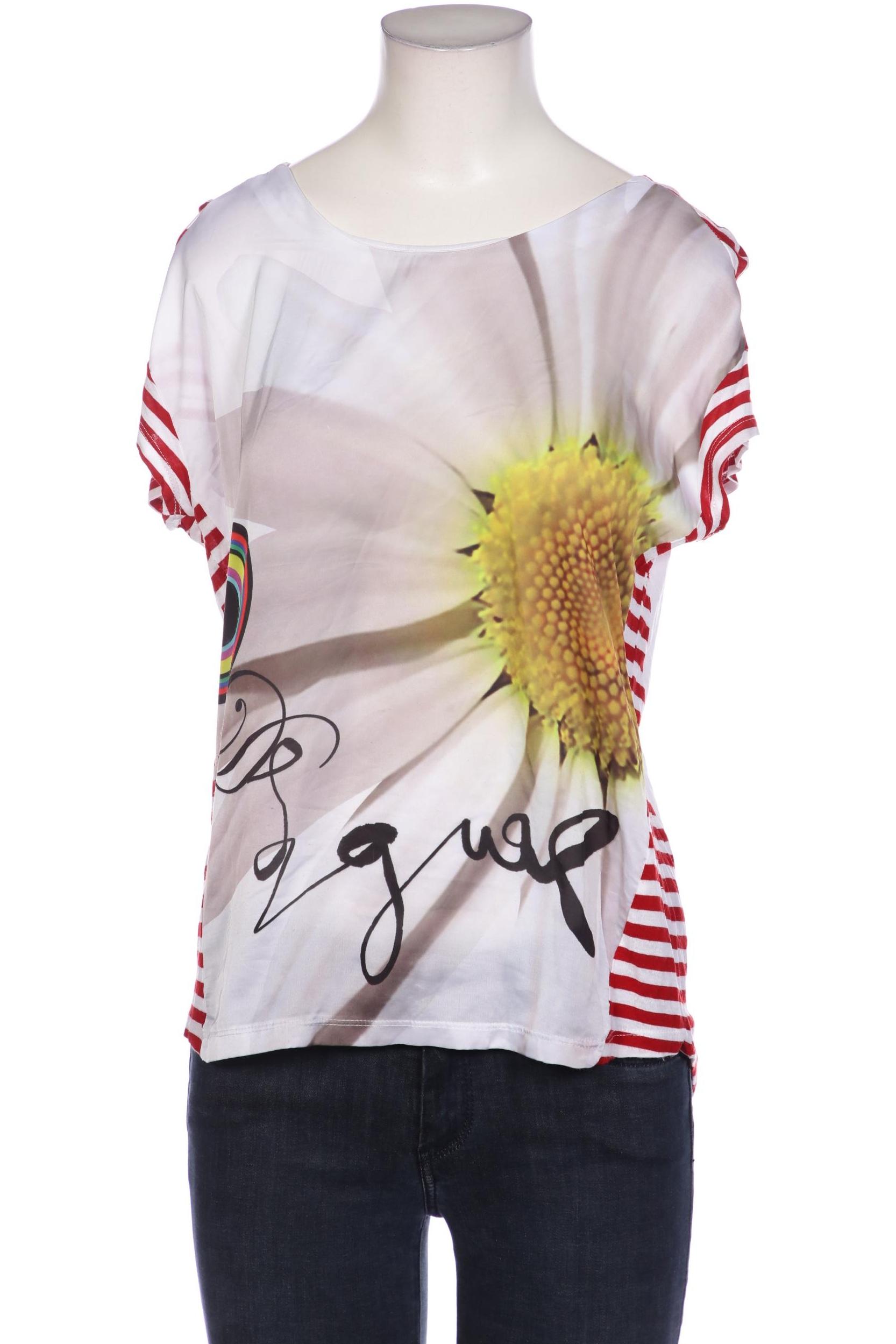 

Desigual Damen T-Shirt, mehrfarbig, Gr. 38
