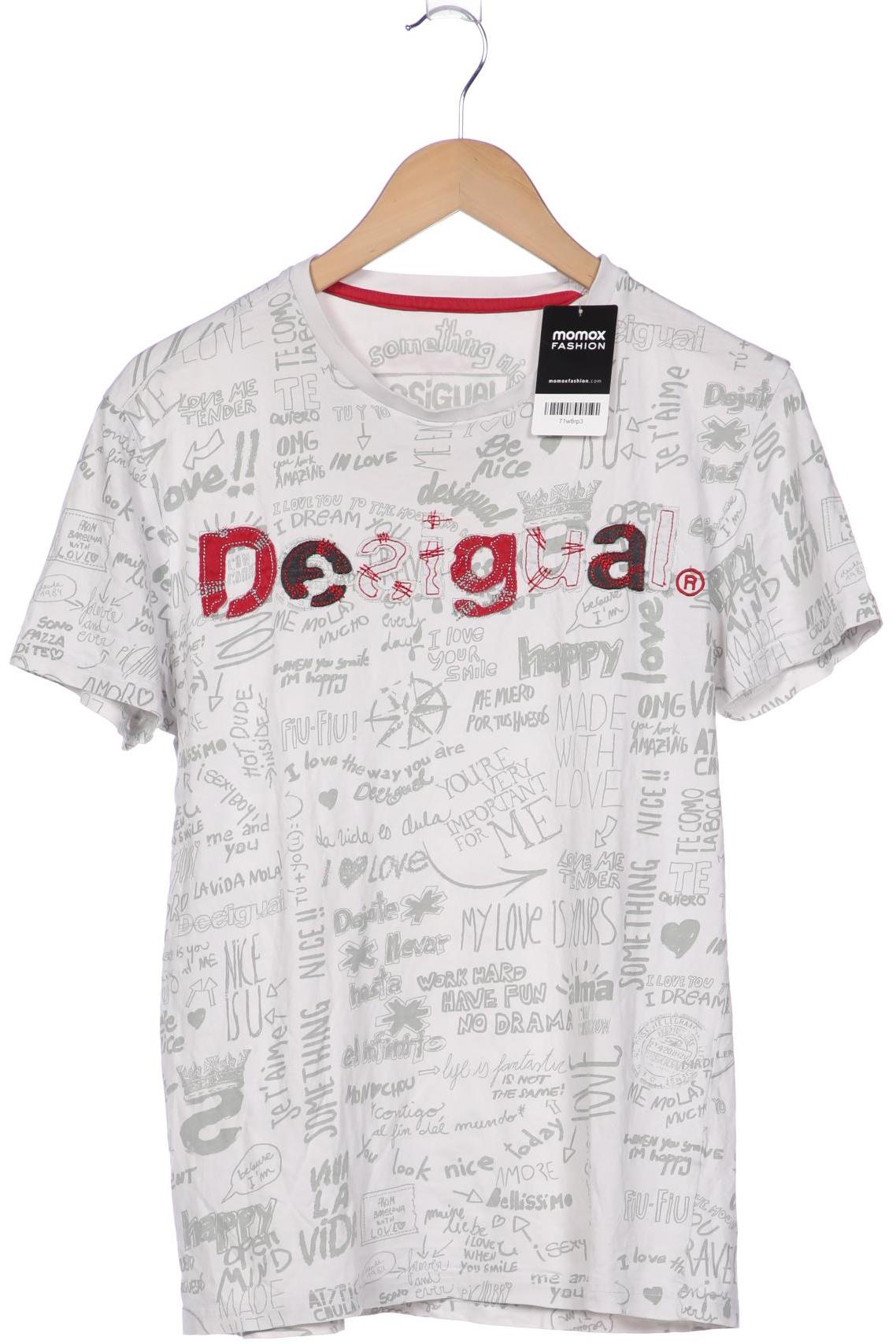 

Desigual Damen T-Shirt, weiß, Gr. 38