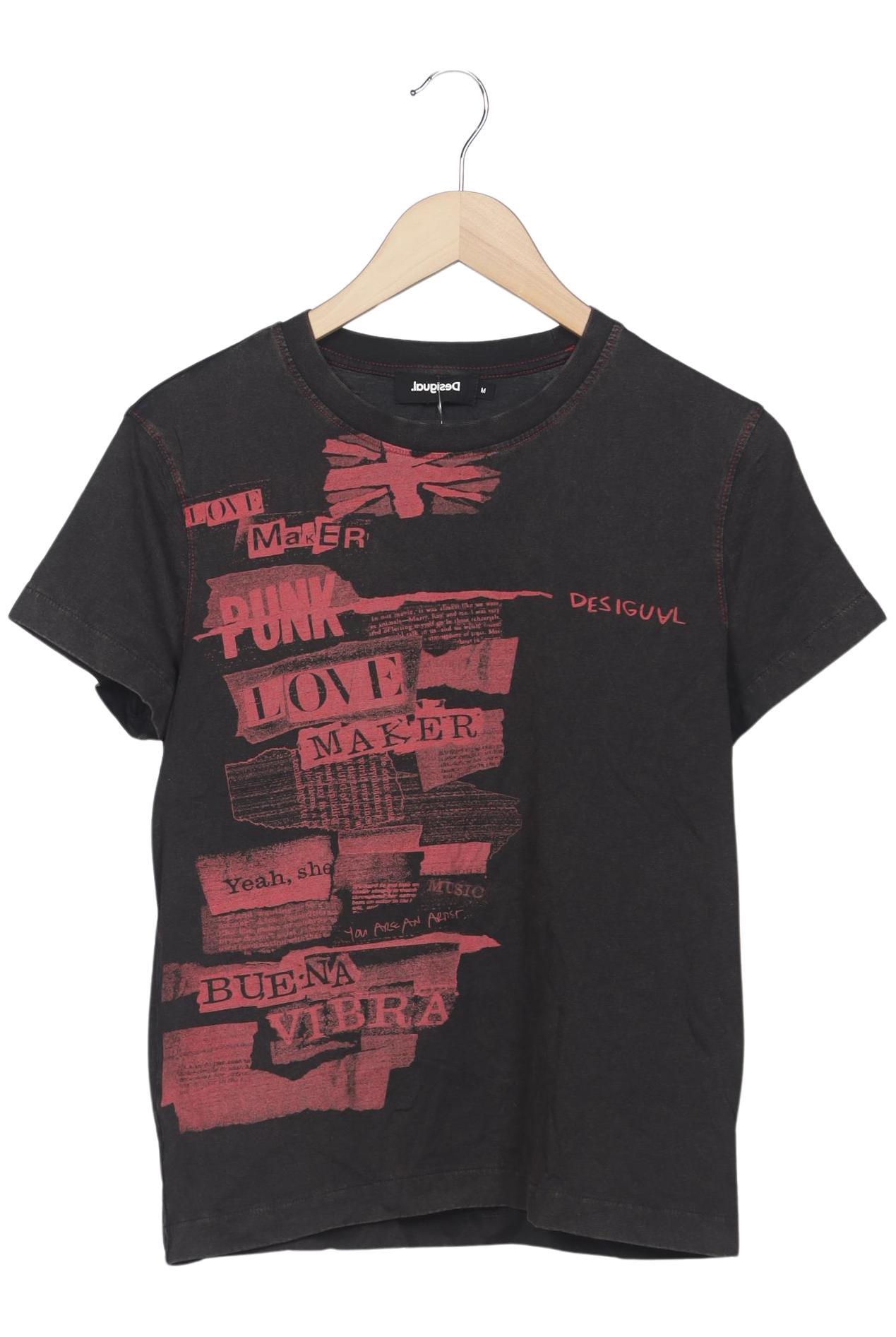 

Desigual Damen T-Shirt, mehrfarbig, Gr. 38