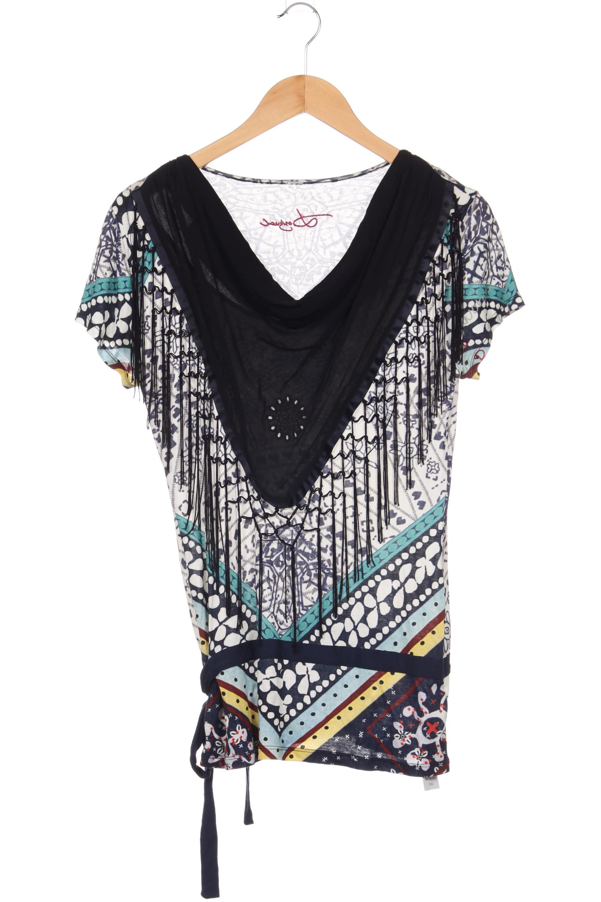 

Desigual Damen T-Shirt, mehrfarbig, Gr.