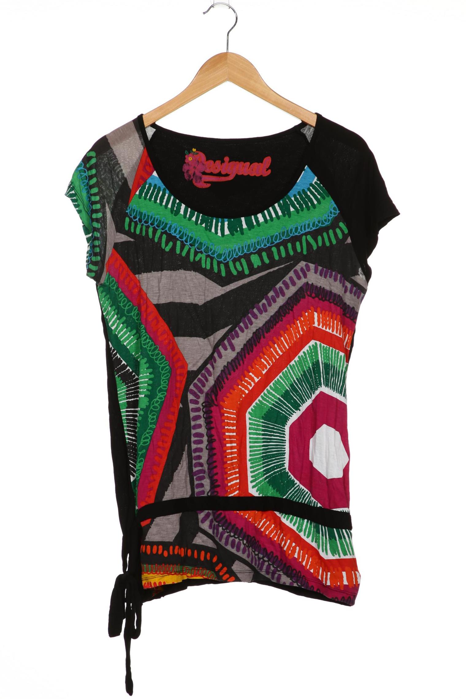 

Desigual Damen T-Shirt, mehrfarbig, Gr. 46