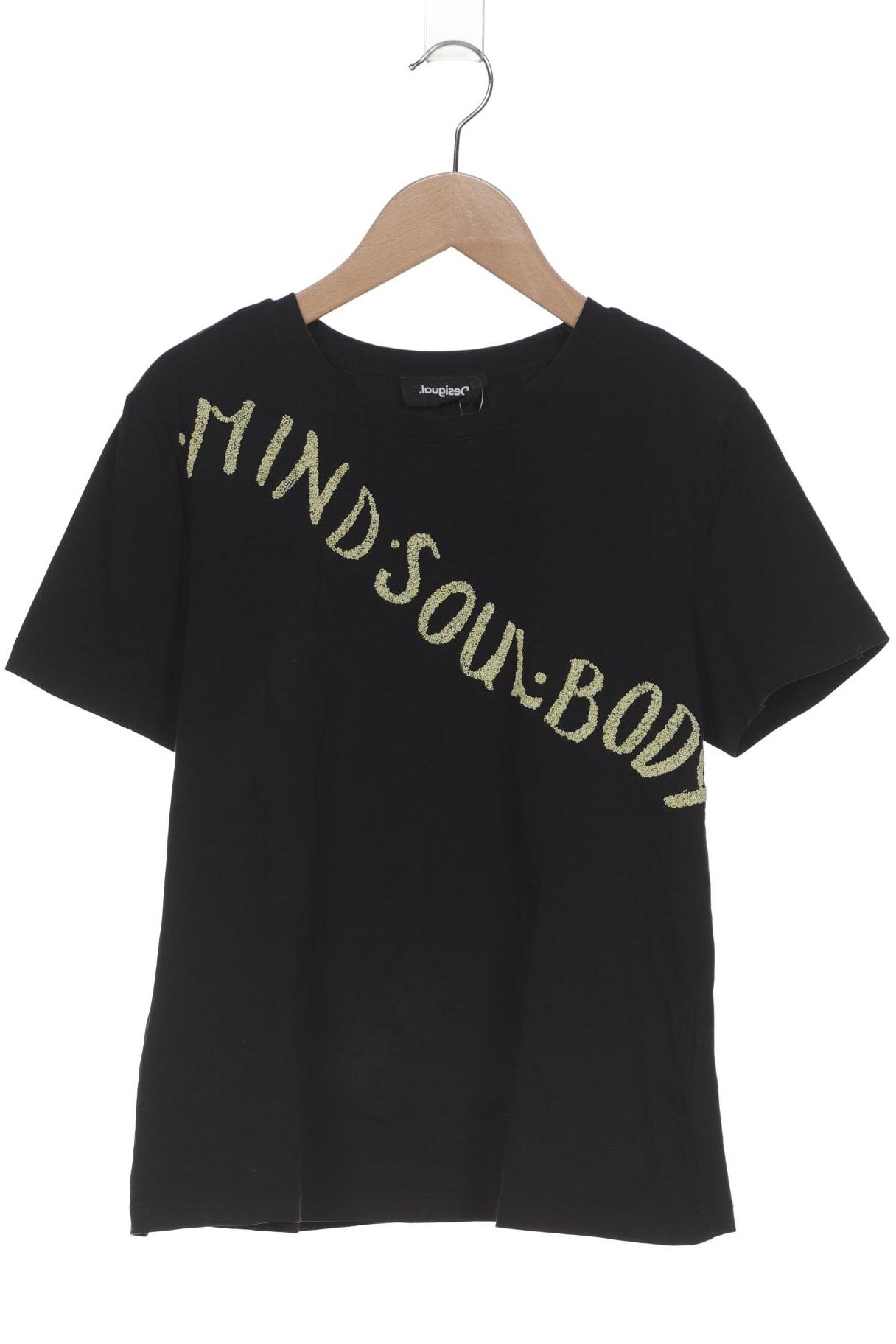 

Desigual Damen T-Shirt, schwarz, Gr. 42