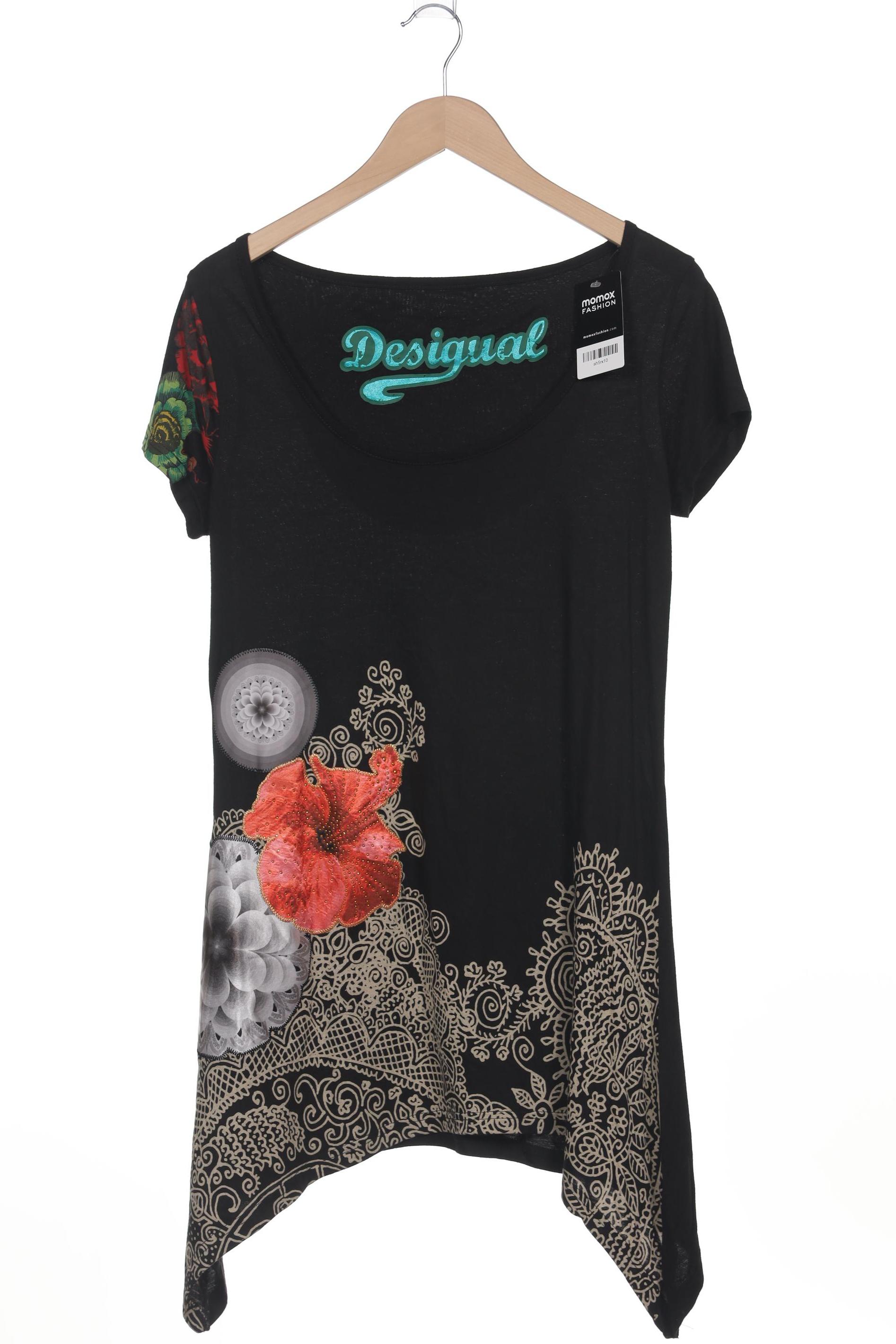 

Desigual Damen T-Shirt, schwarz, Gr. 42