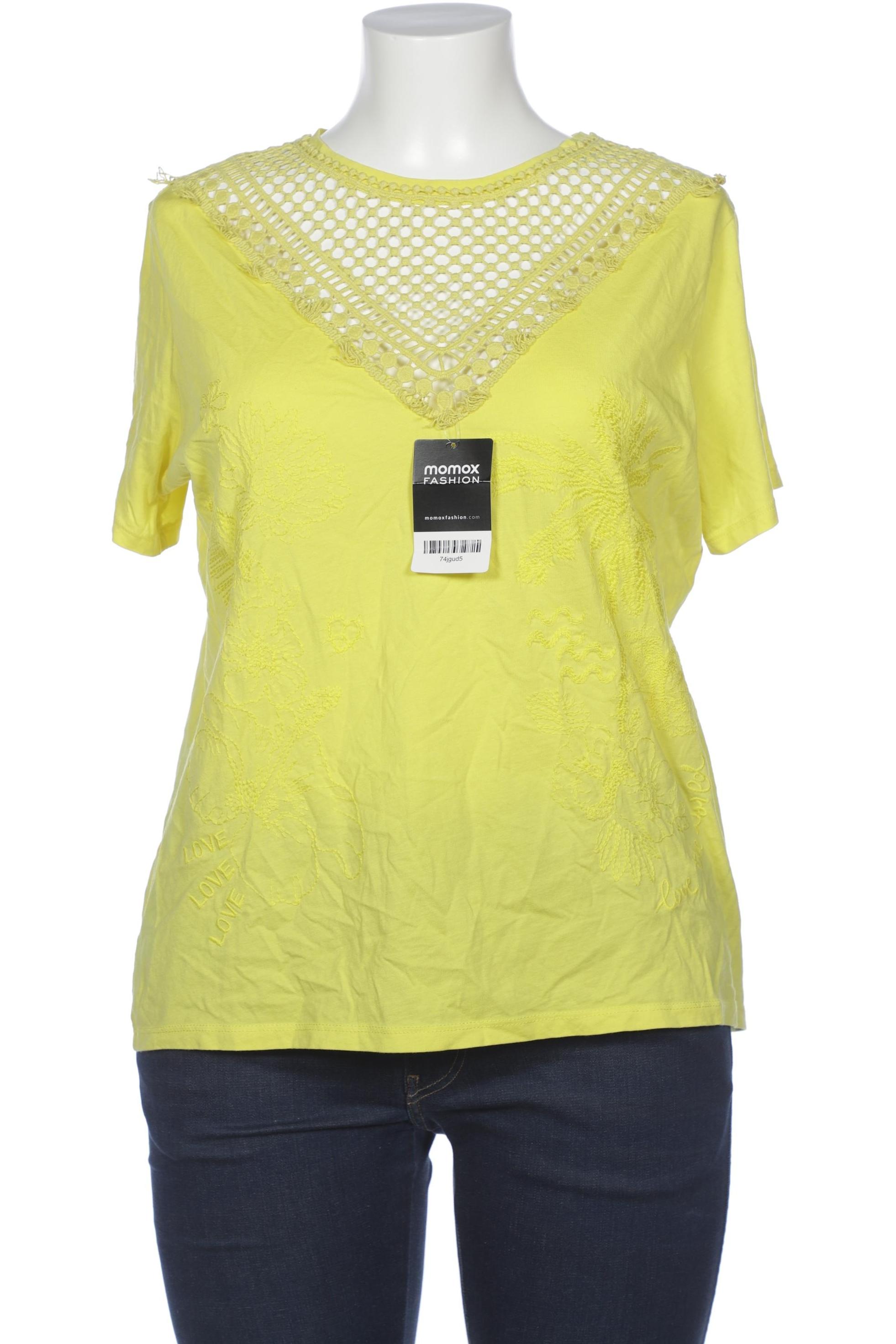 

Desigual Damen T-Shirt, gelb, Gr. 44