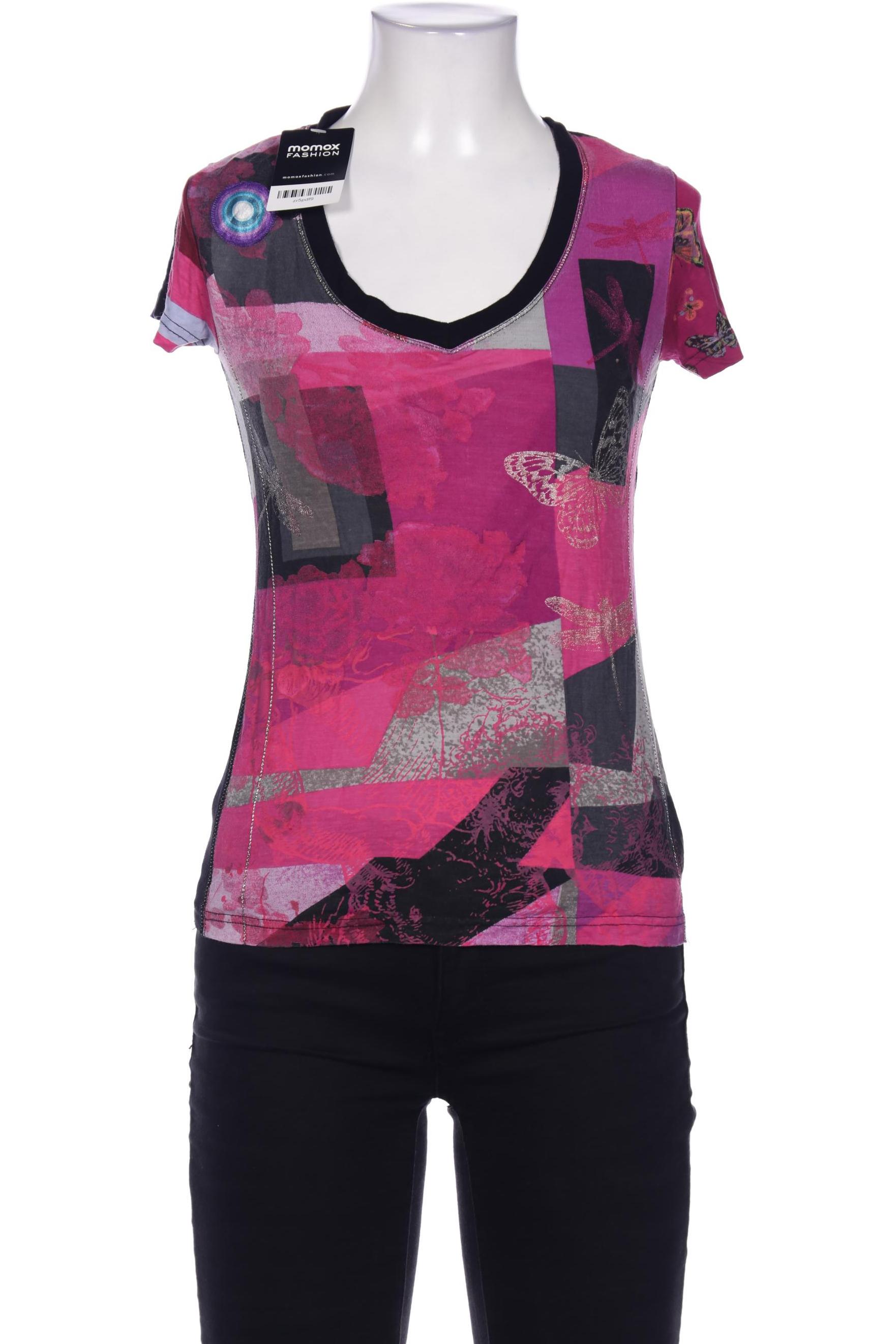 

Desigual Damen T-Shirt, flieder, Gr. 34