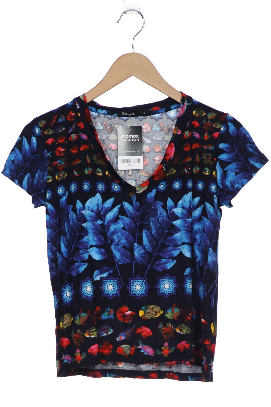 

Desigual Damen T-Shirt, mehrfarbig